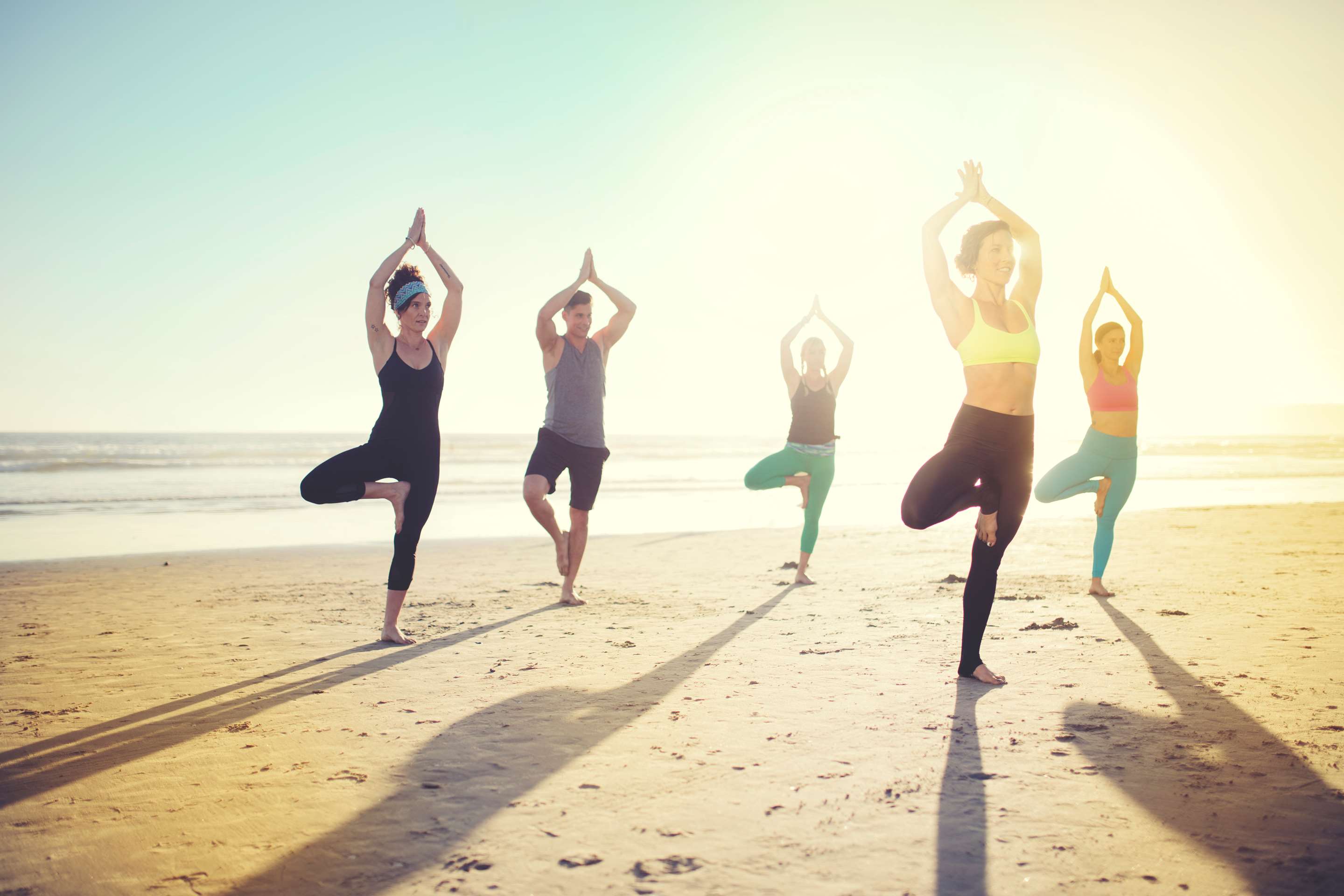 Hotel del Coronado Beach Yoga
