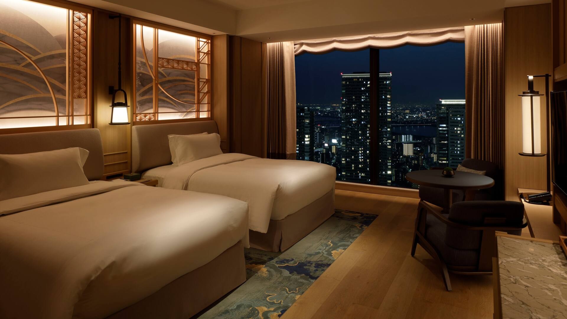 디럭스룸 퀸베드 2개