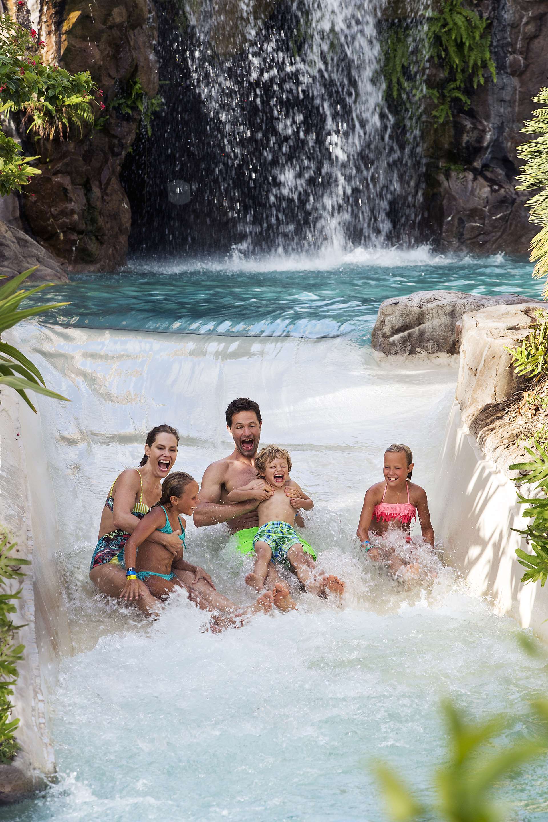 Grand Wailea rapid slide