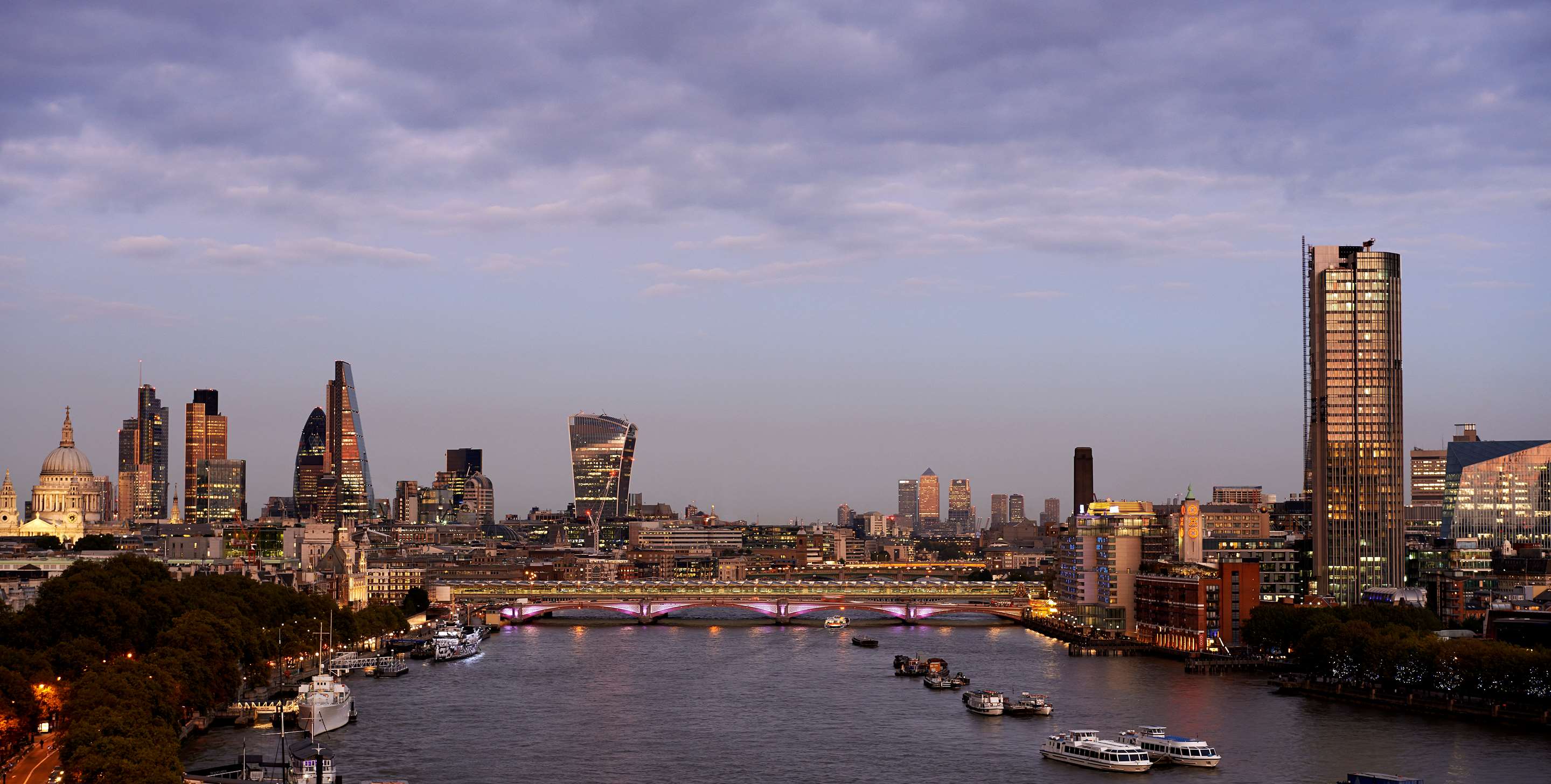 Landscape of London - Views from The Savoy