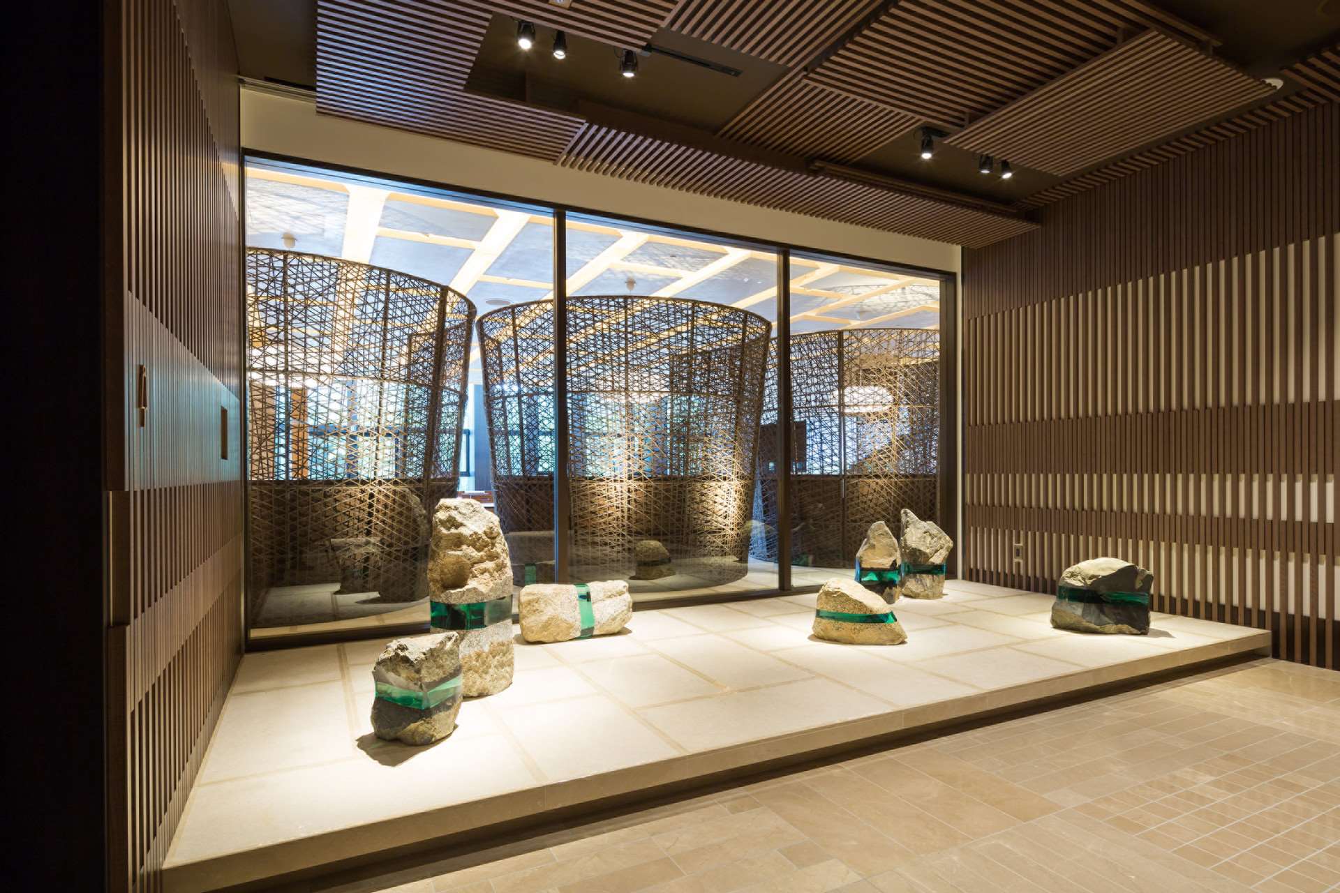 Art collection in the hotel