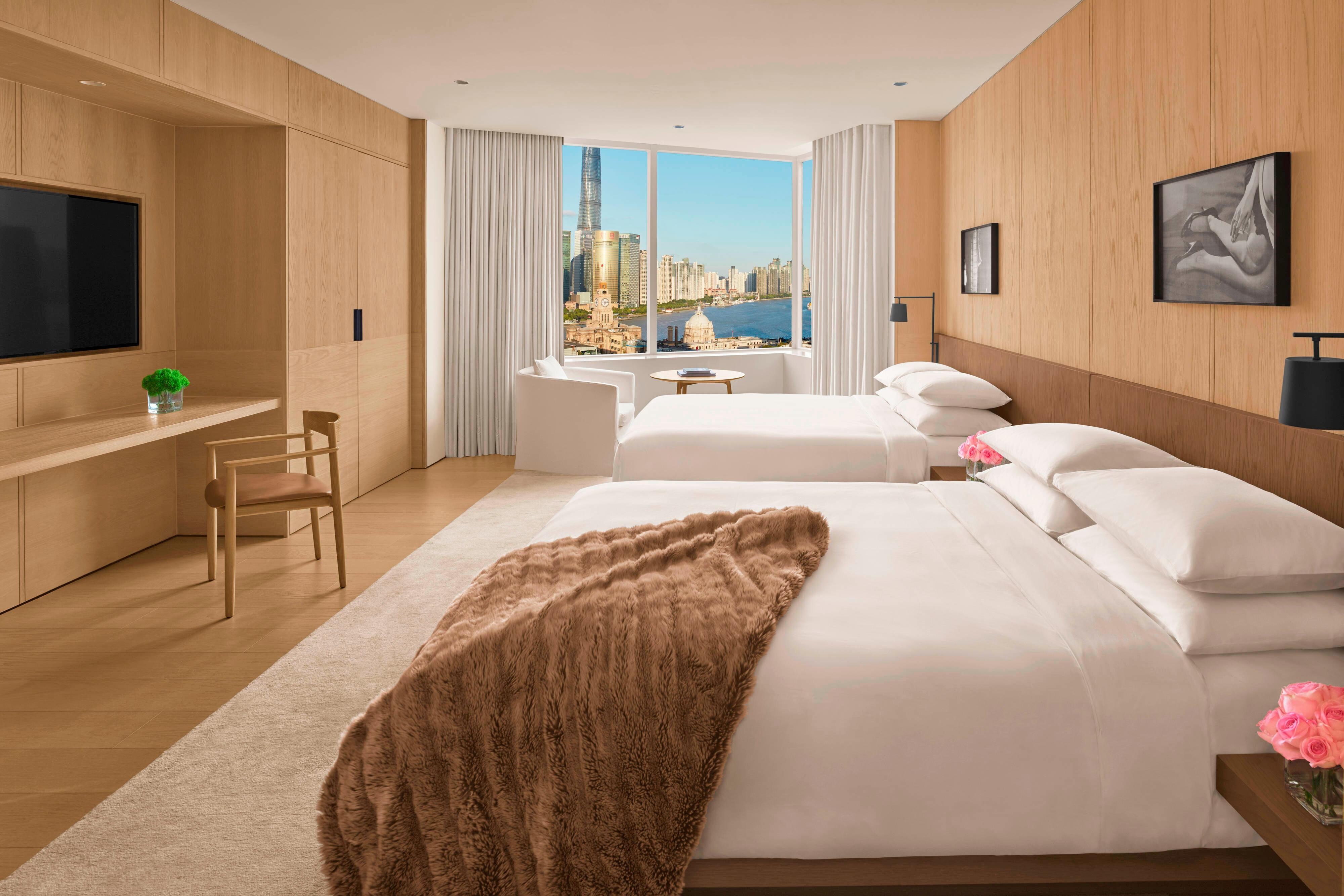 게스트룸 - 더블베드 2개