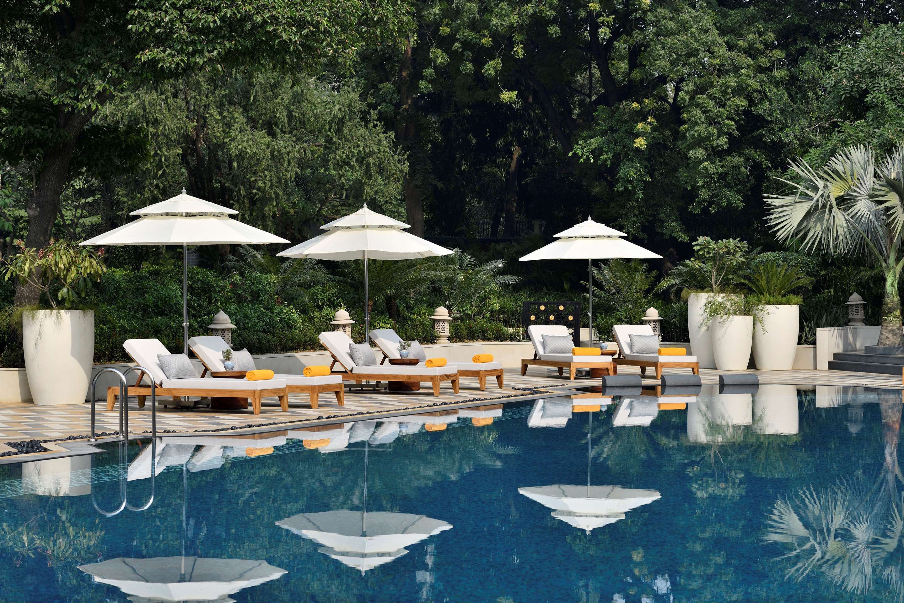 Relax Rewind amp Rejuvenate The Pool at Taj Mahal New Delhi