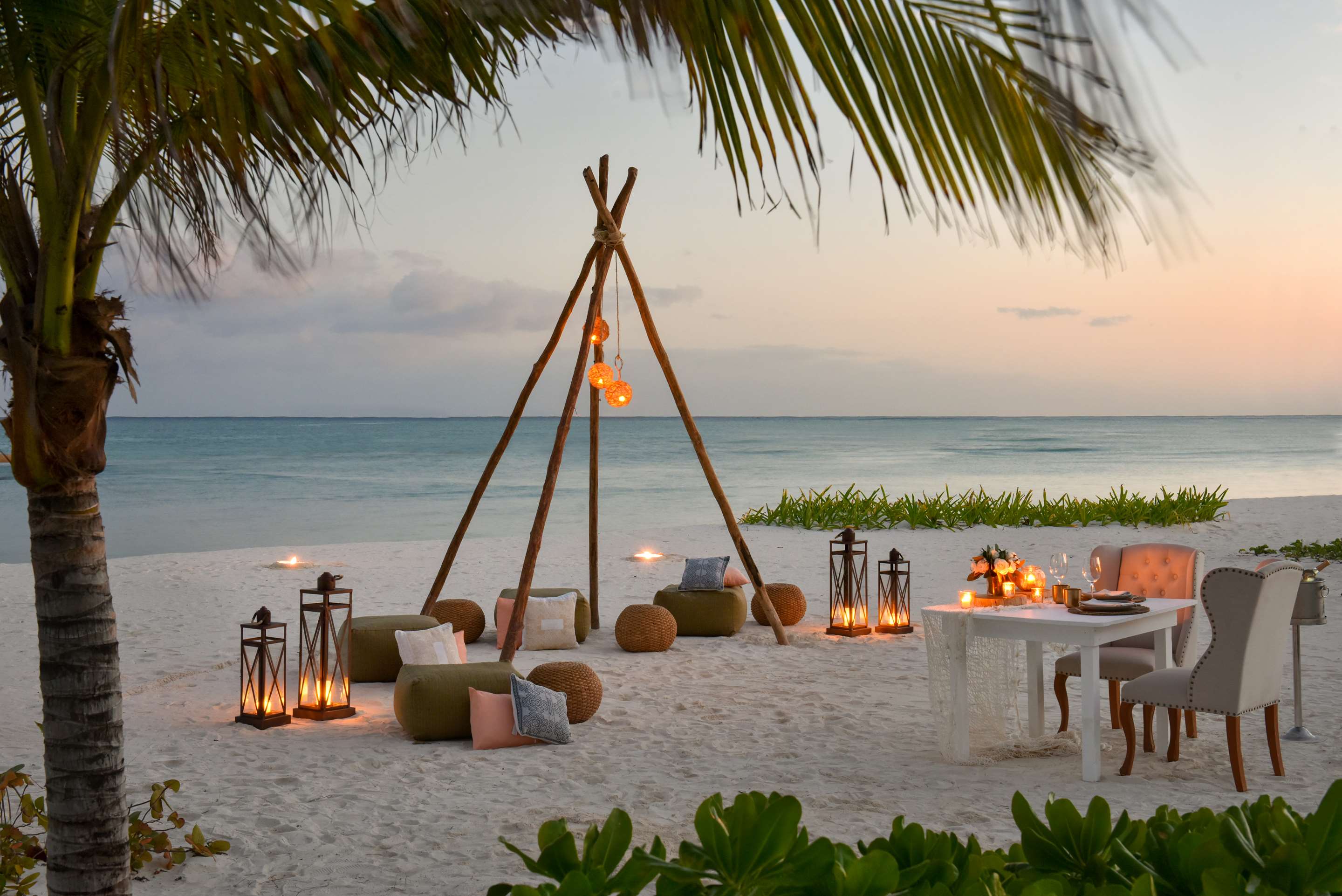 Private Beach Dinner