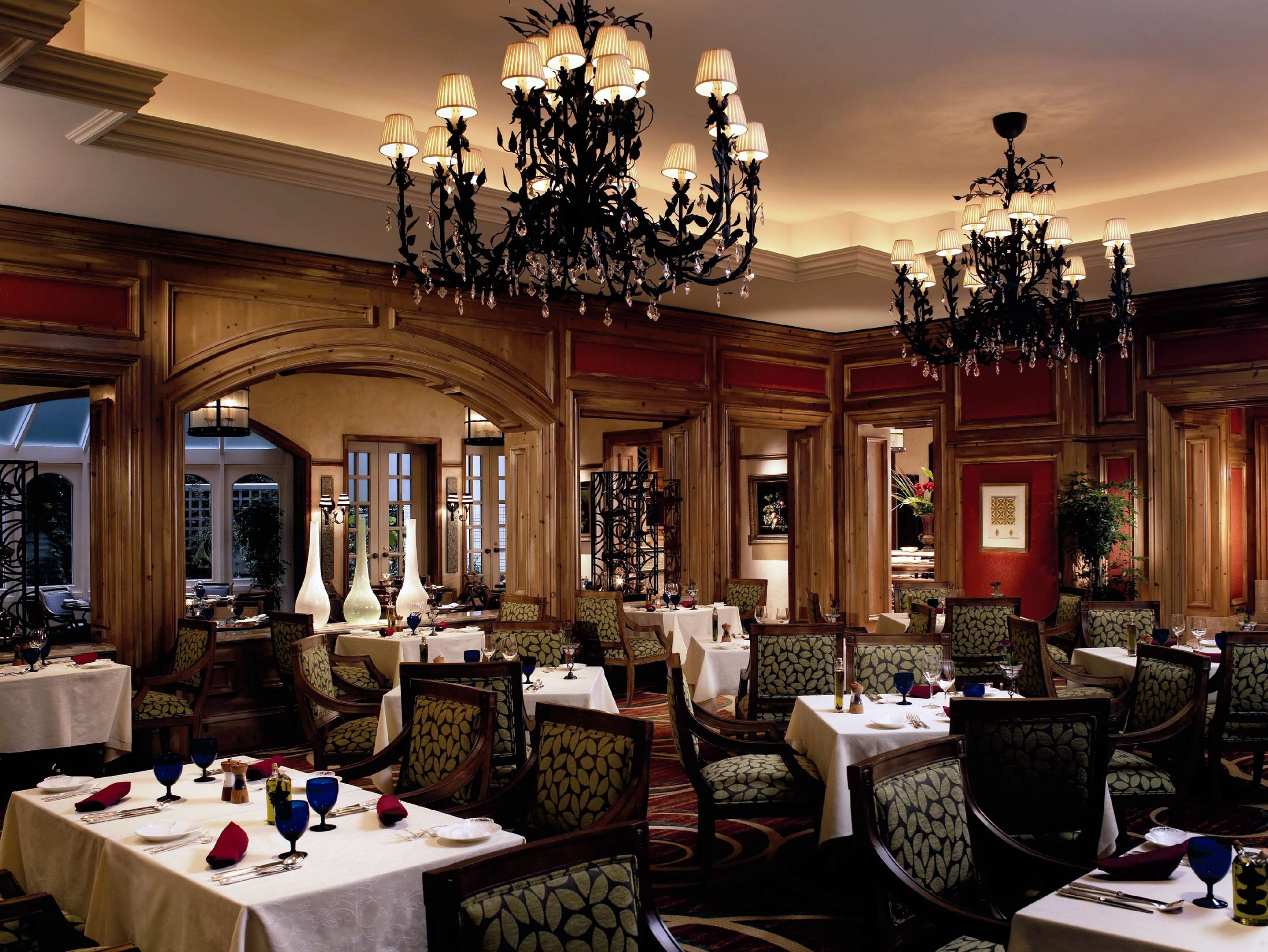 Italian restaurant Splendido interior