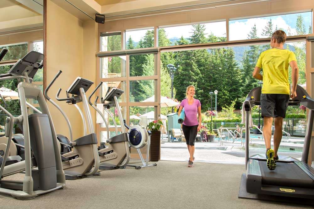 The Fitness Centre in the health club.