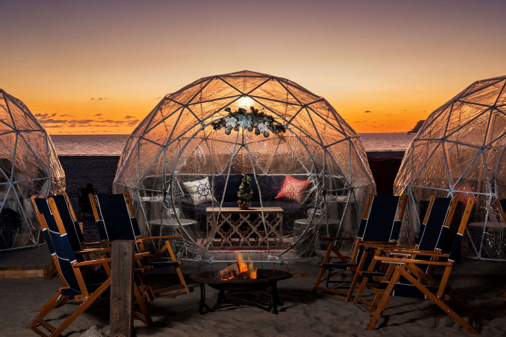 Igloos on the Beach