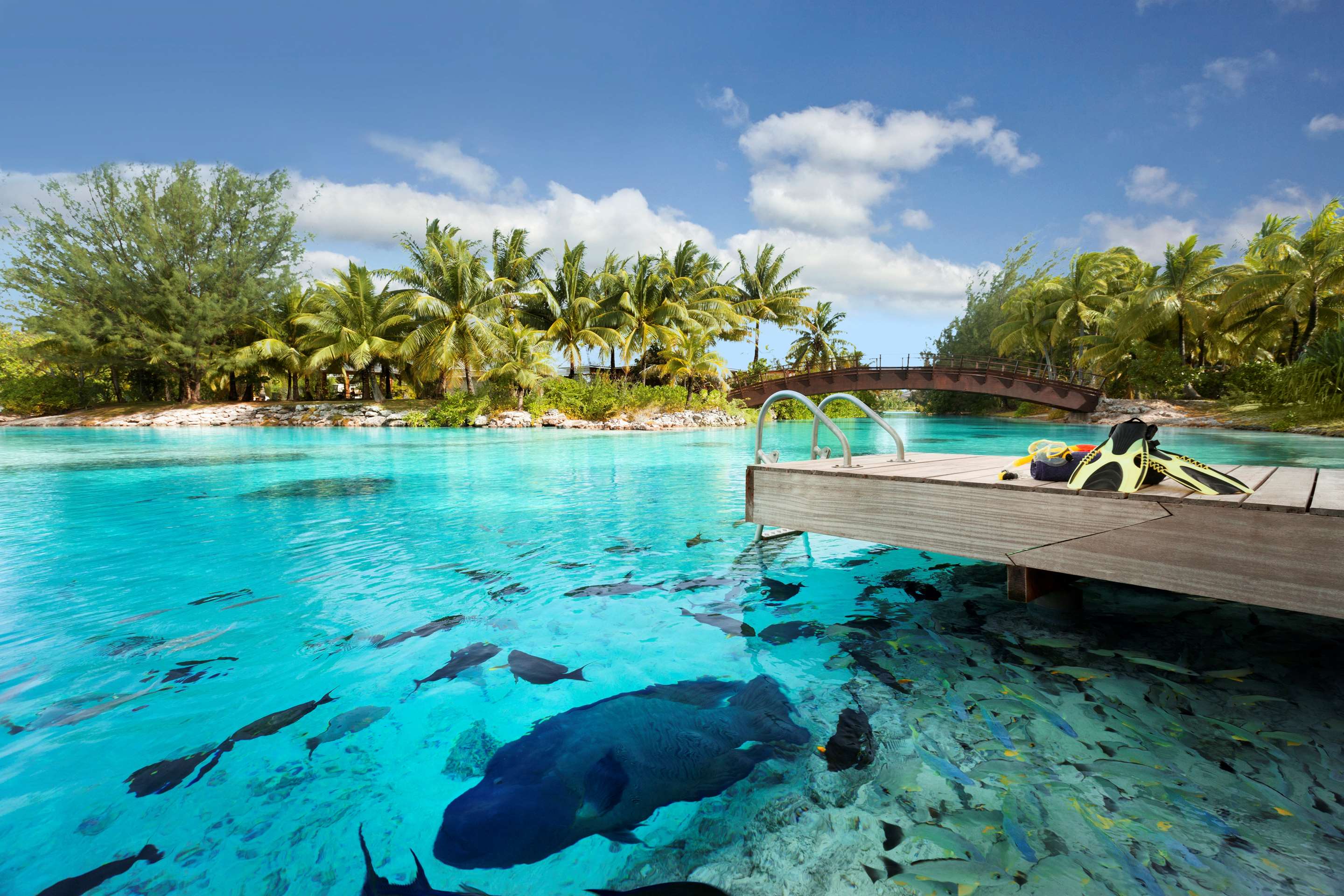 The St Regis Bora Bora Resort Lagoon