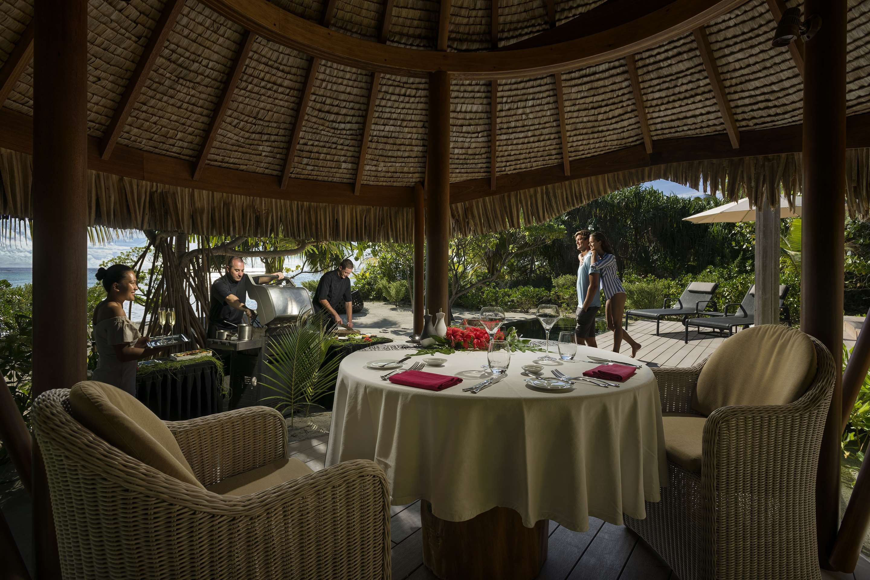 In Villa Romantic Dinner