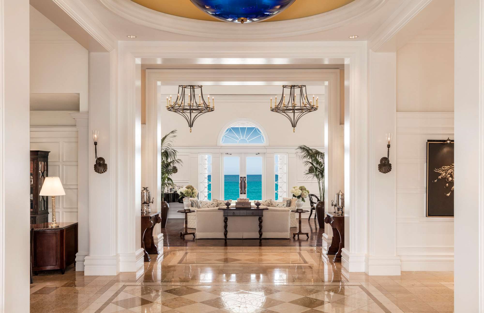 Reception and Library