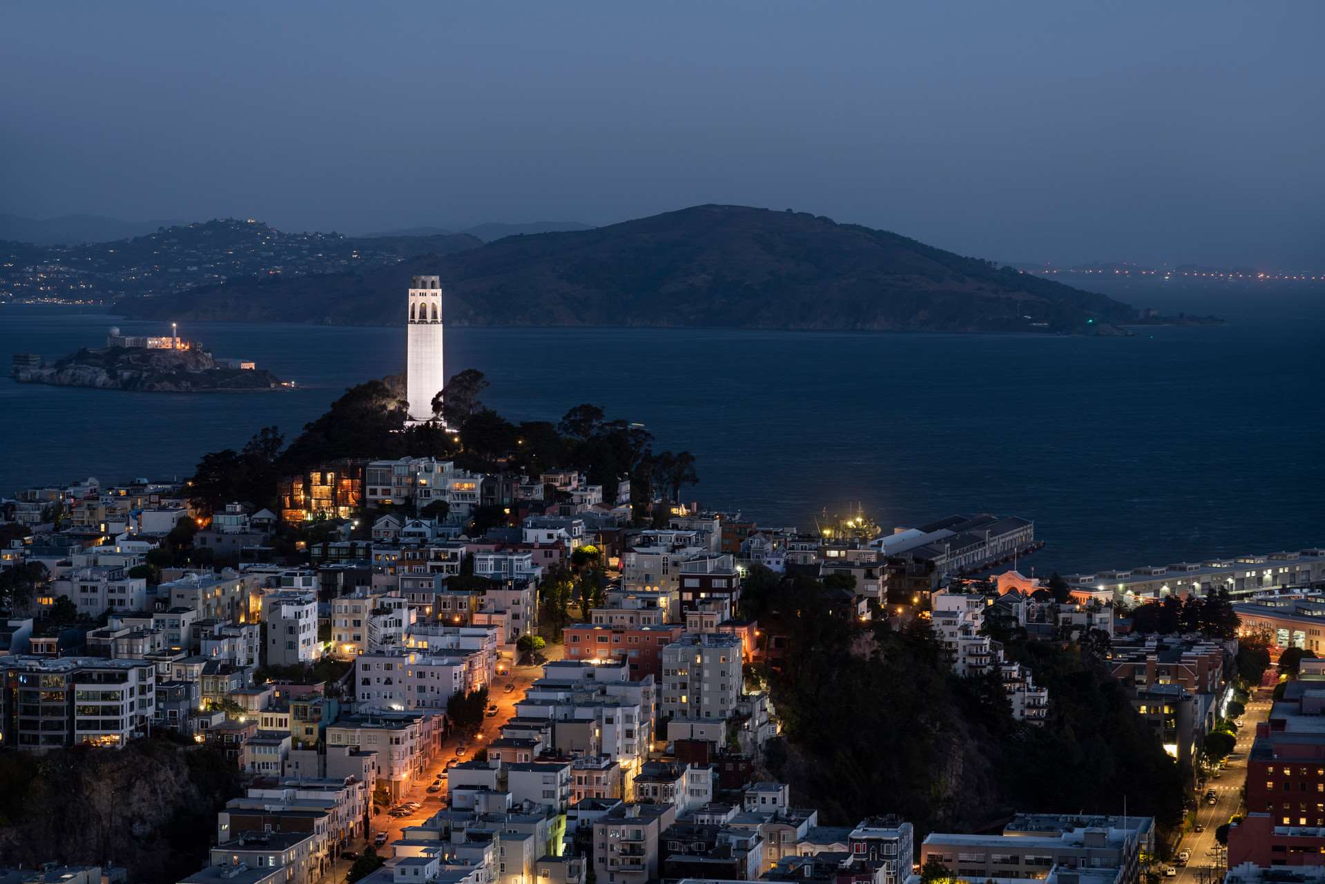 San Francisco View by Night