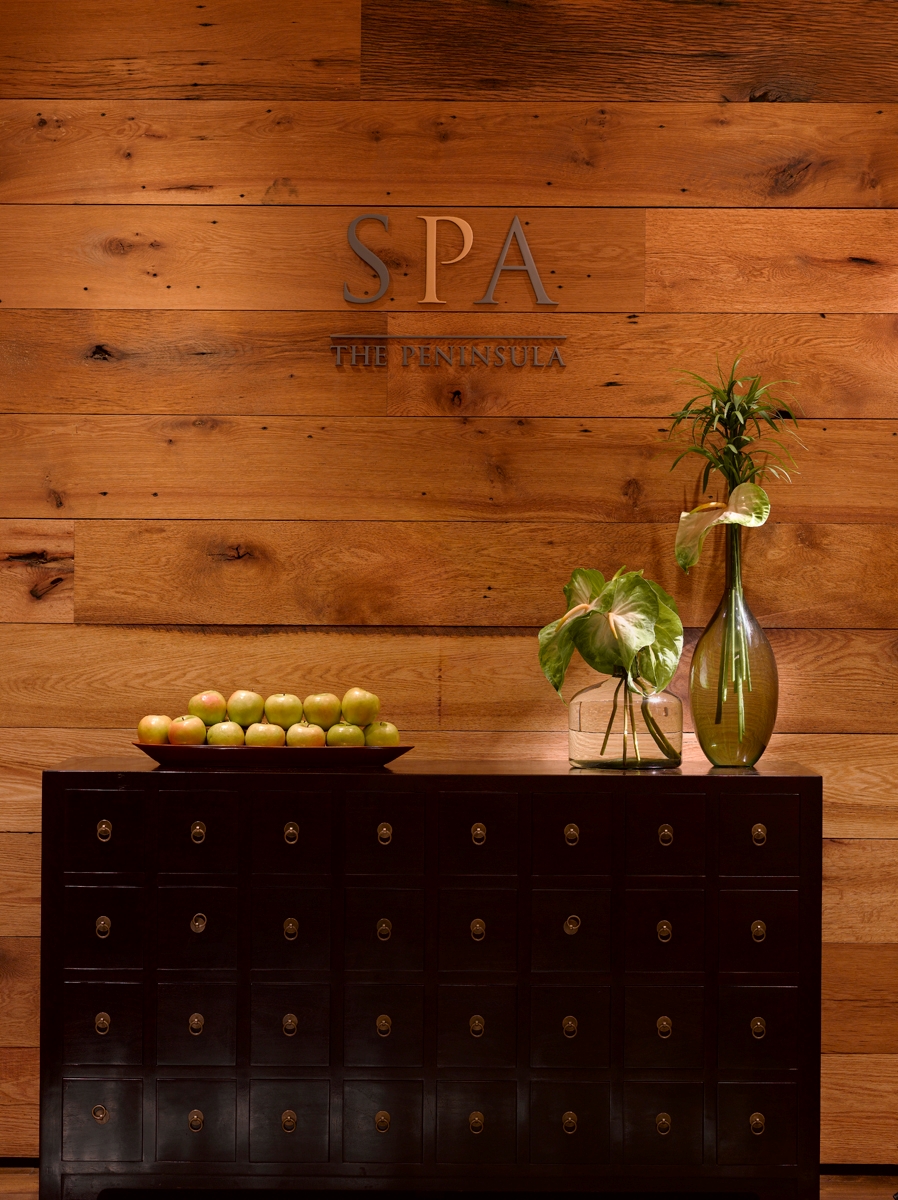 The Peninsula Chicago Spa Entrance