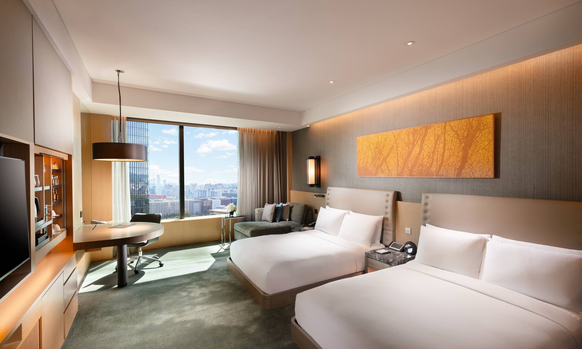 디럭스 액세서블룸 시티 뷰, 퀸베드 2개