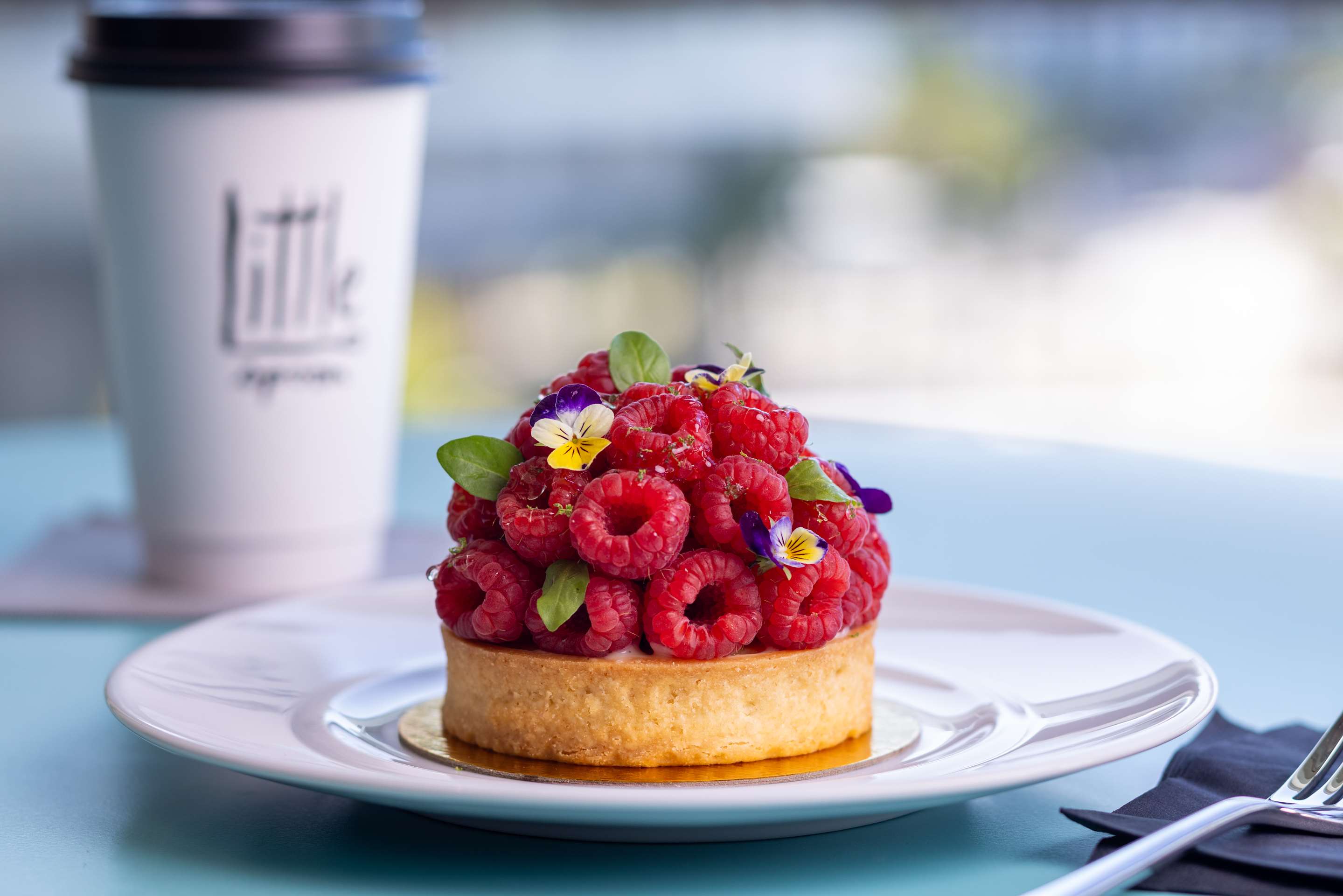 Conrad Orlando LittleSpoon Raspberry Lime Tart