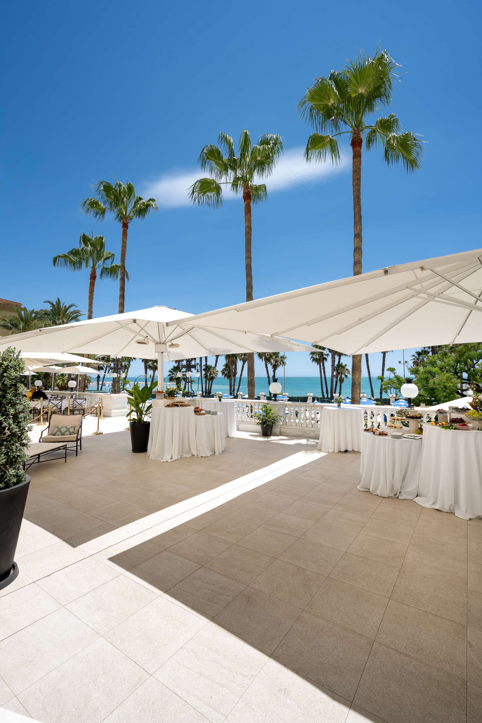 Gran Hotel Miramar, Cocktail terrace