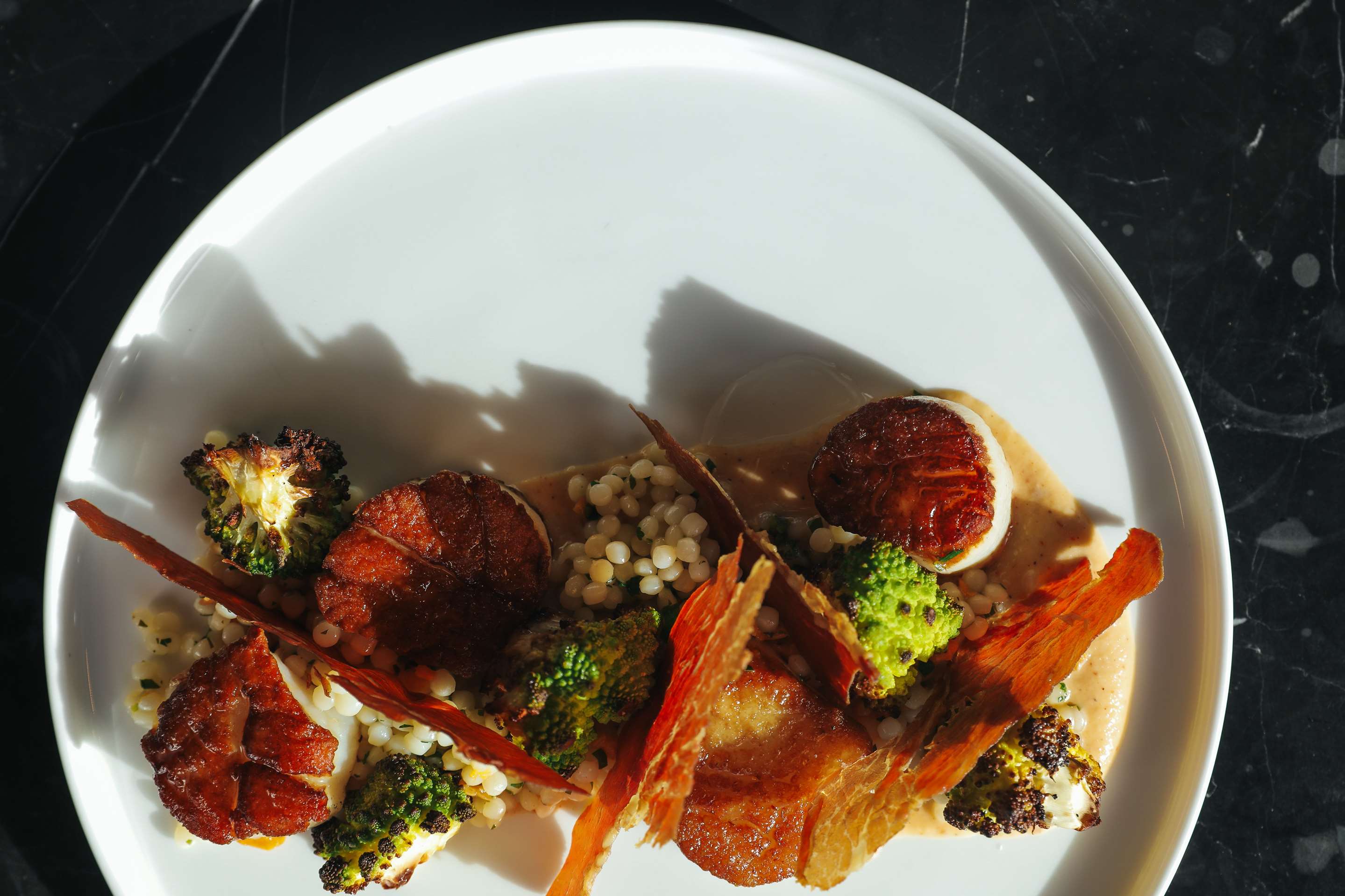 TSH Dining Conversation Scallops