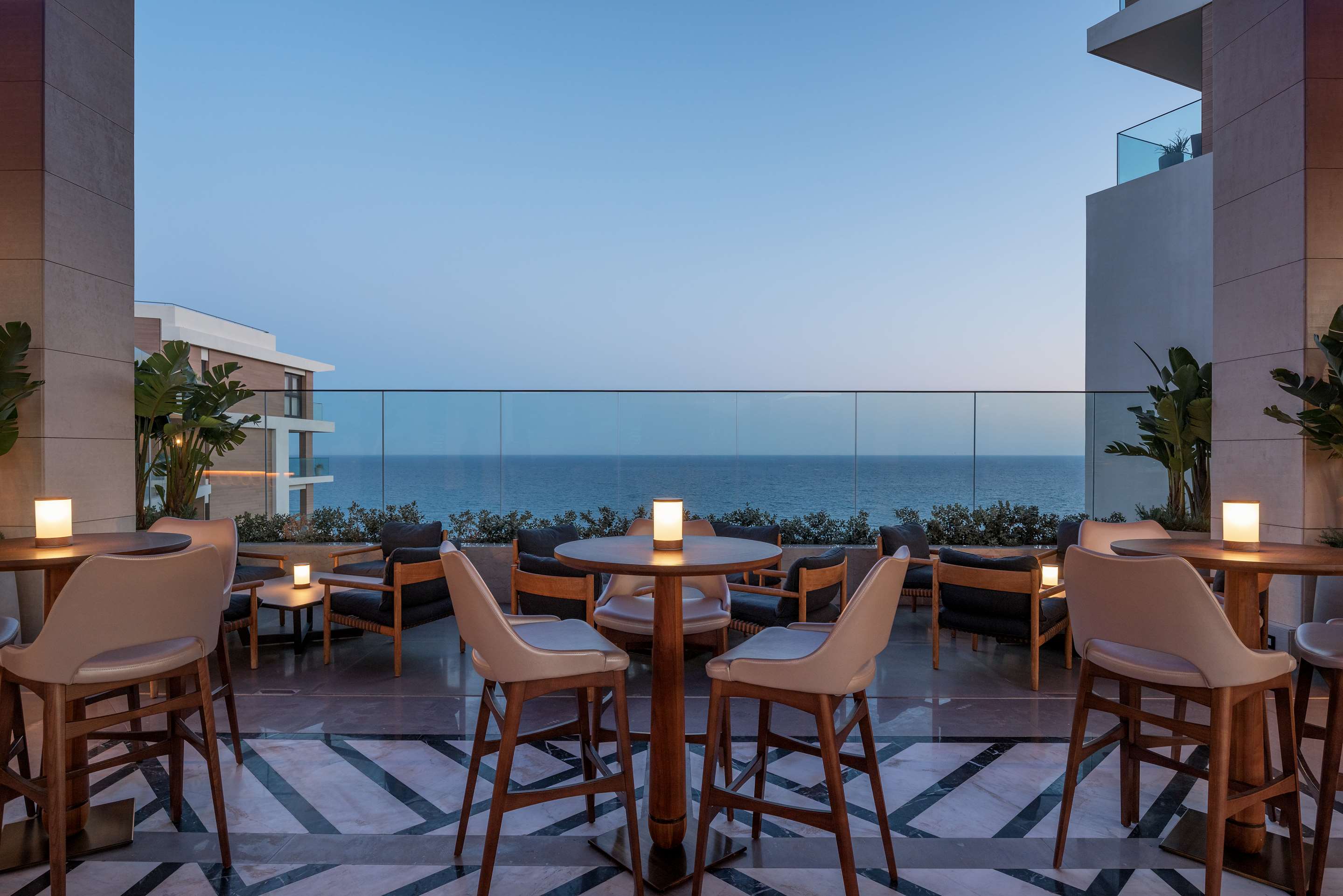 The Roof Top Bar Sunset