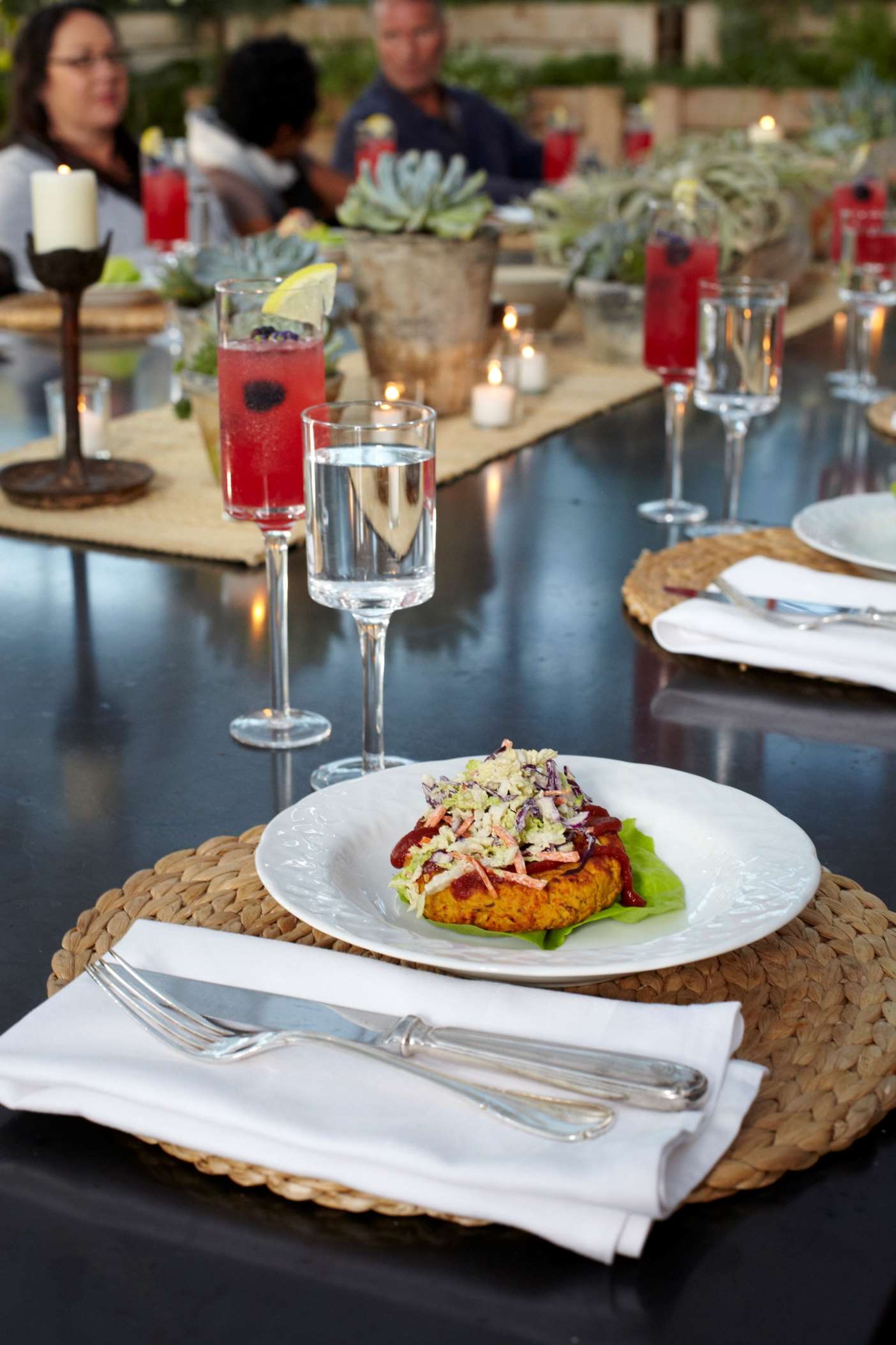 Organic, vegan cuisine