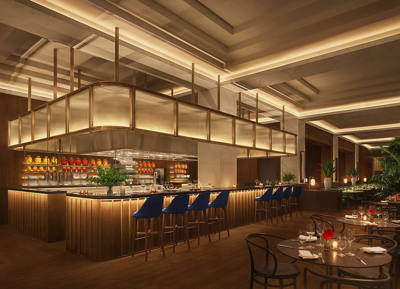 Shanghai Tavern Open Kitchen