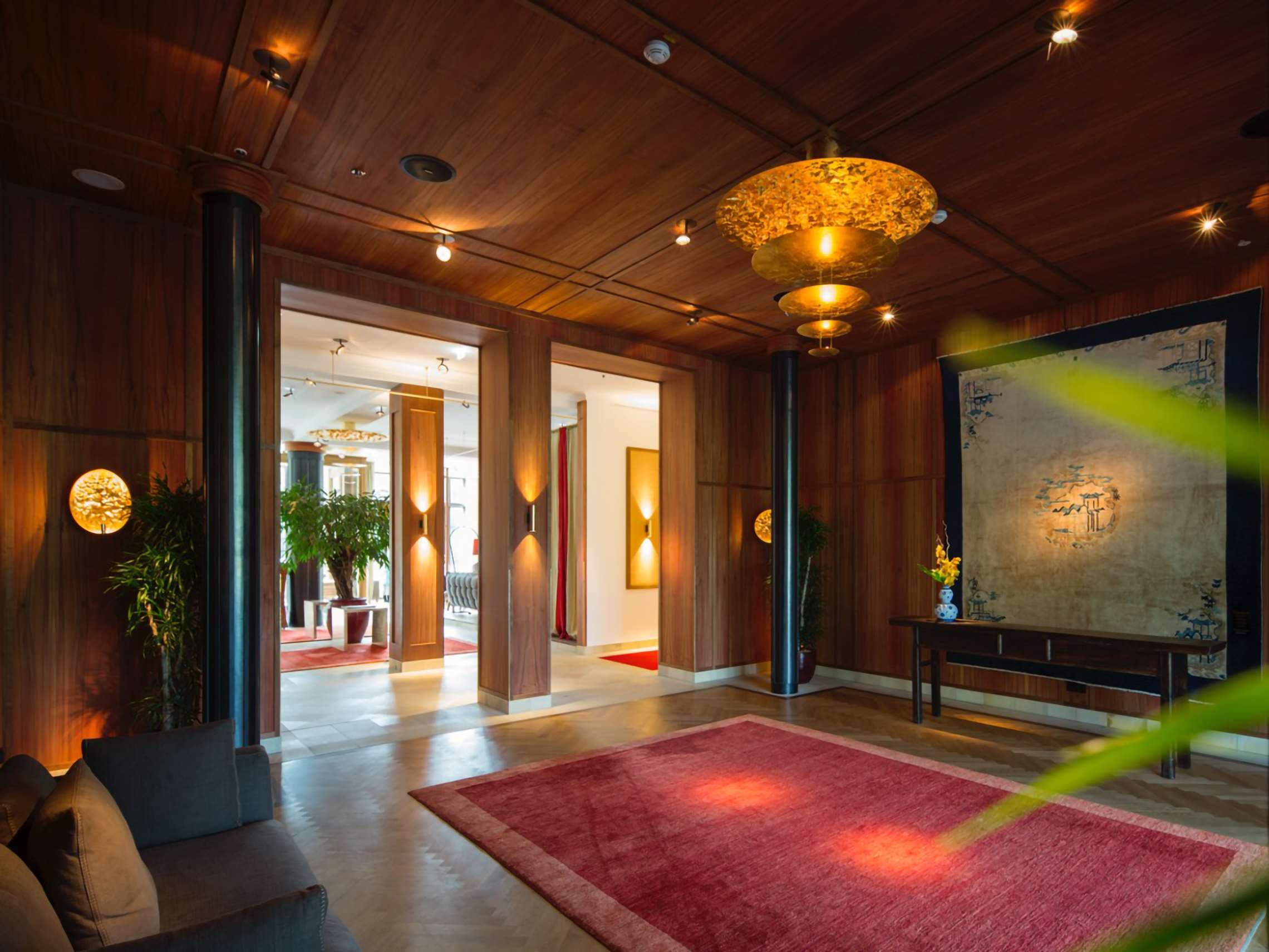 Lobby Schloss Elmau Retreat
