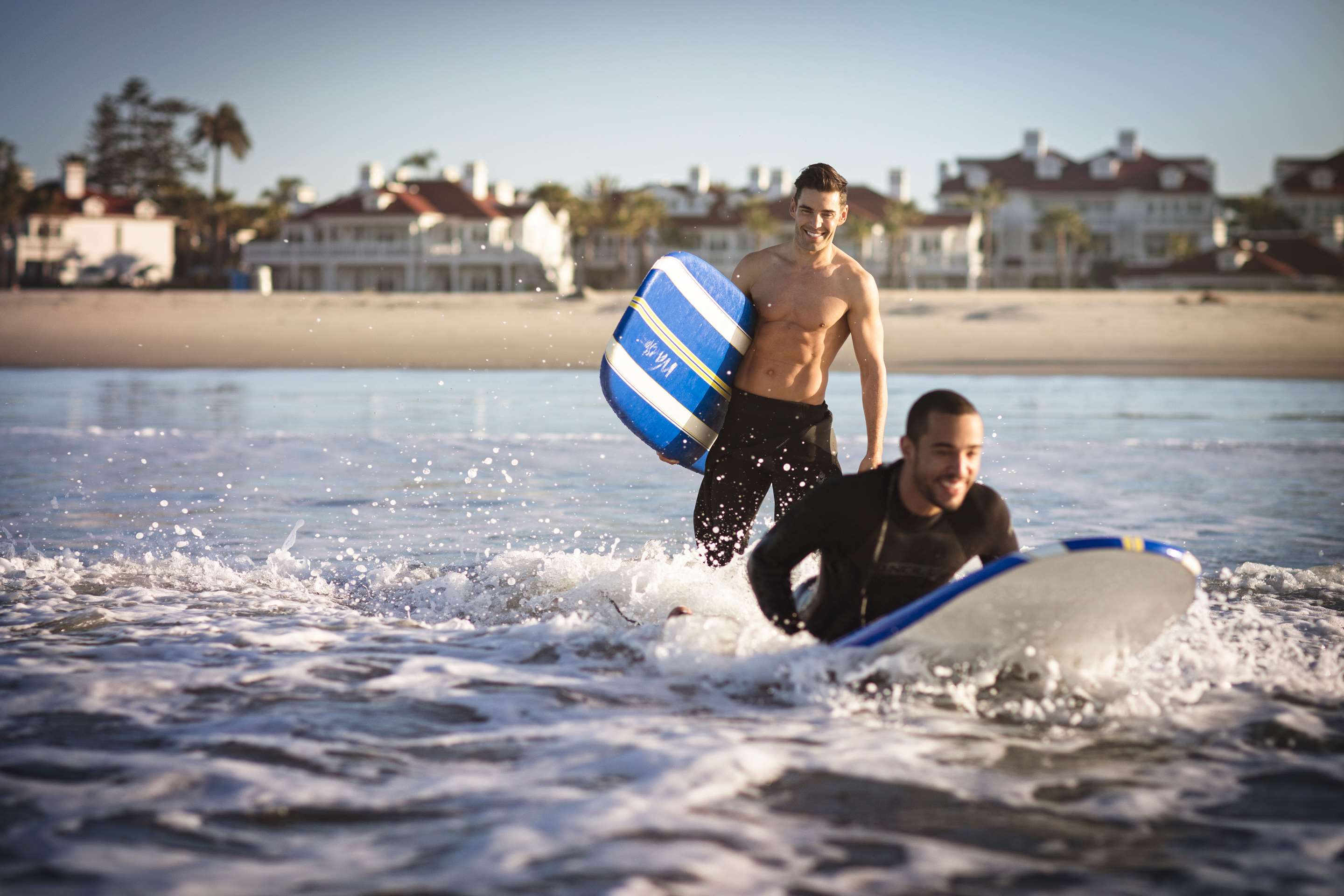 Surf Lessons at The Del