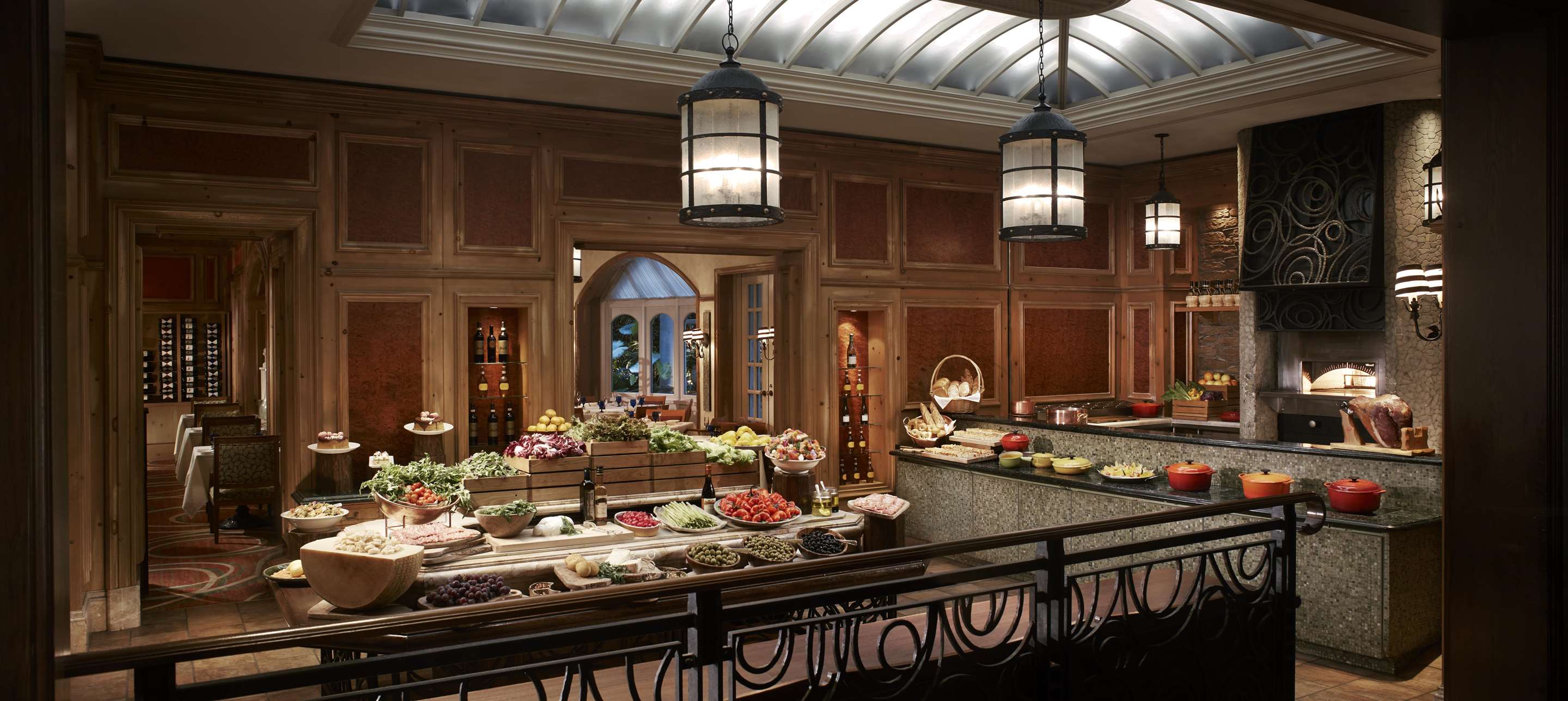 Italian restaurant Splendido interior