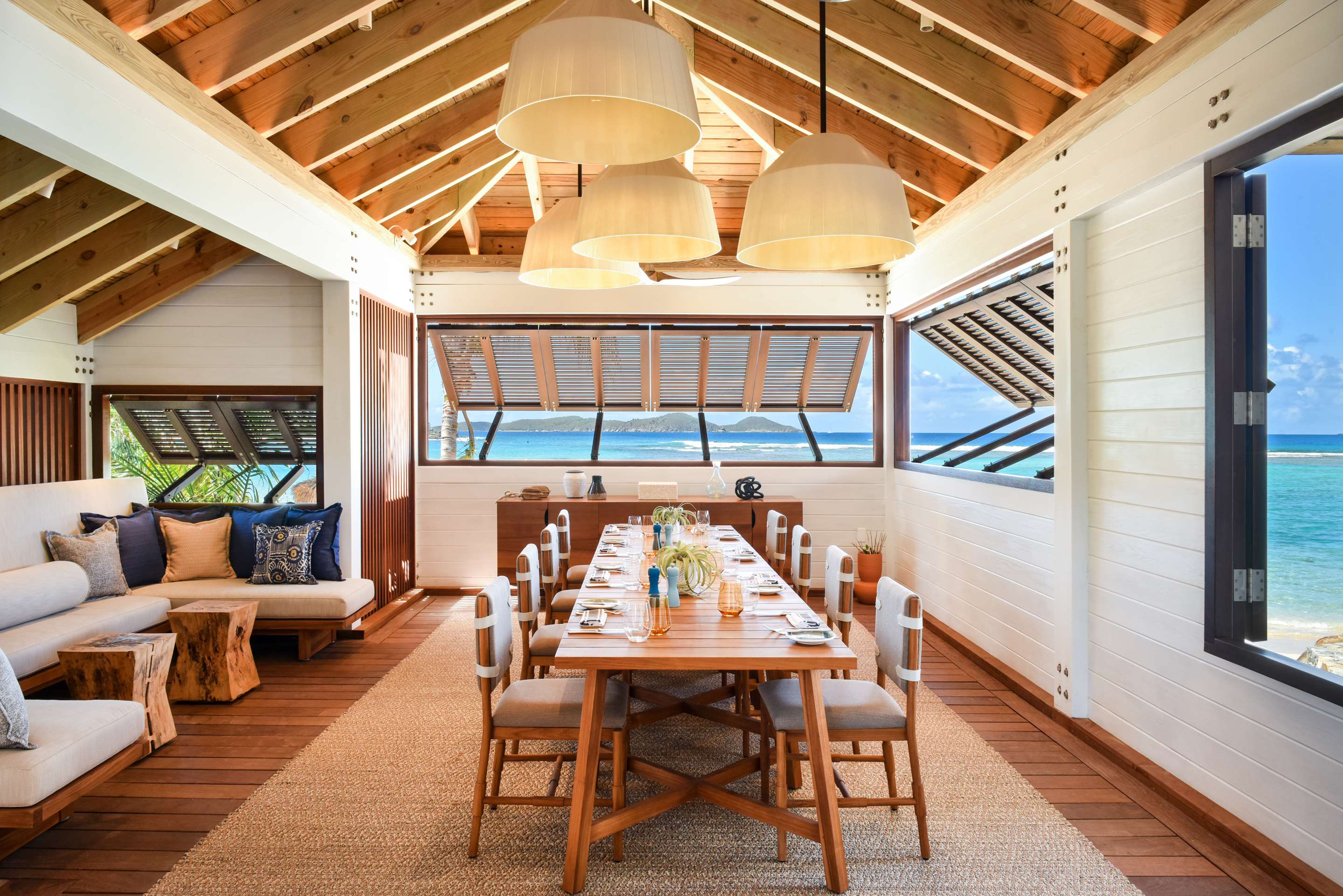 Rosewood Little Dix Bay Reef House Private Dining