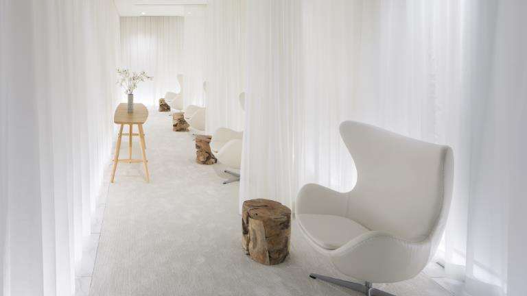 Waiting Area at Le Spa de l'hotel Lotte