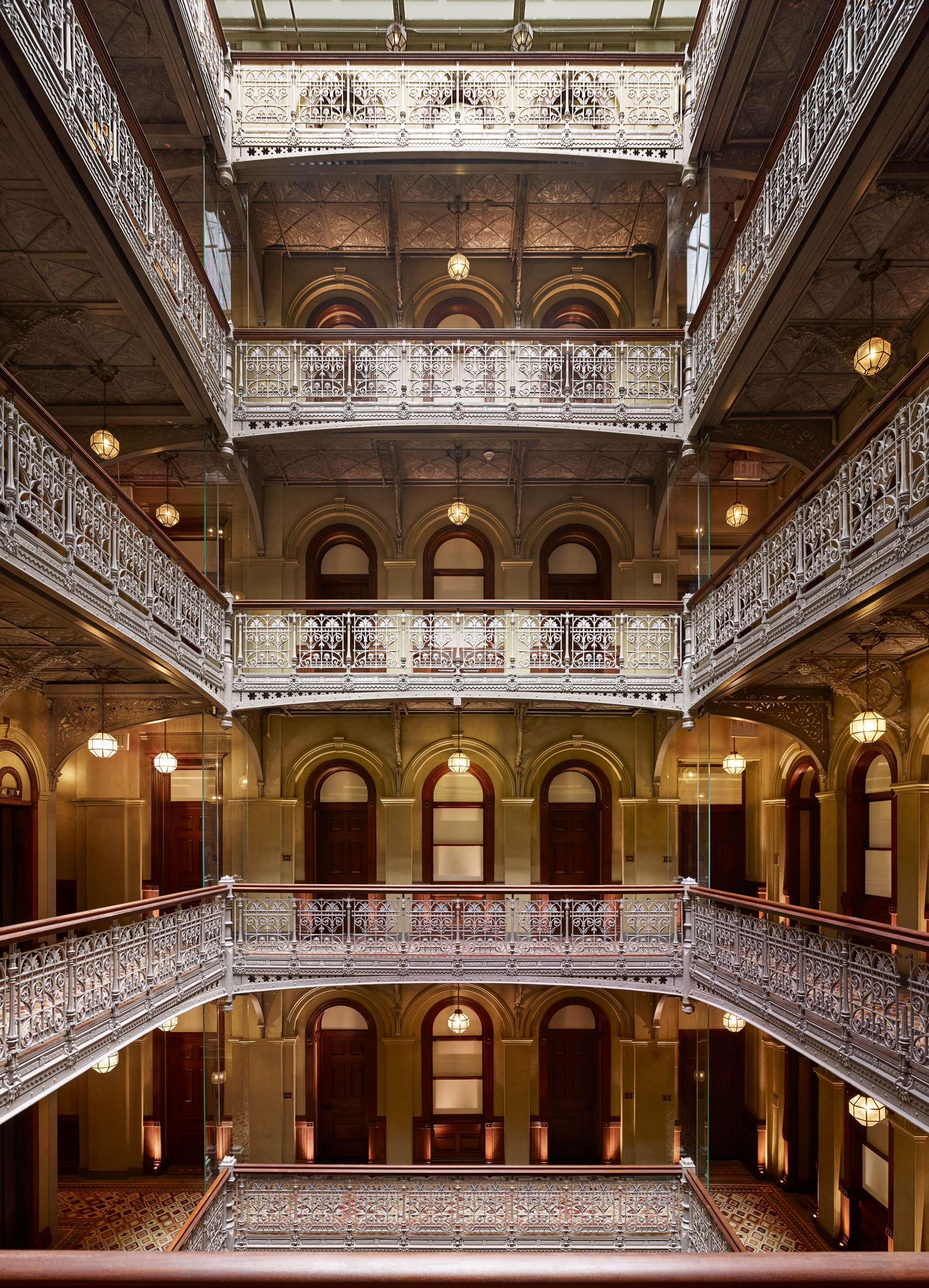 Atrium - guest floor view