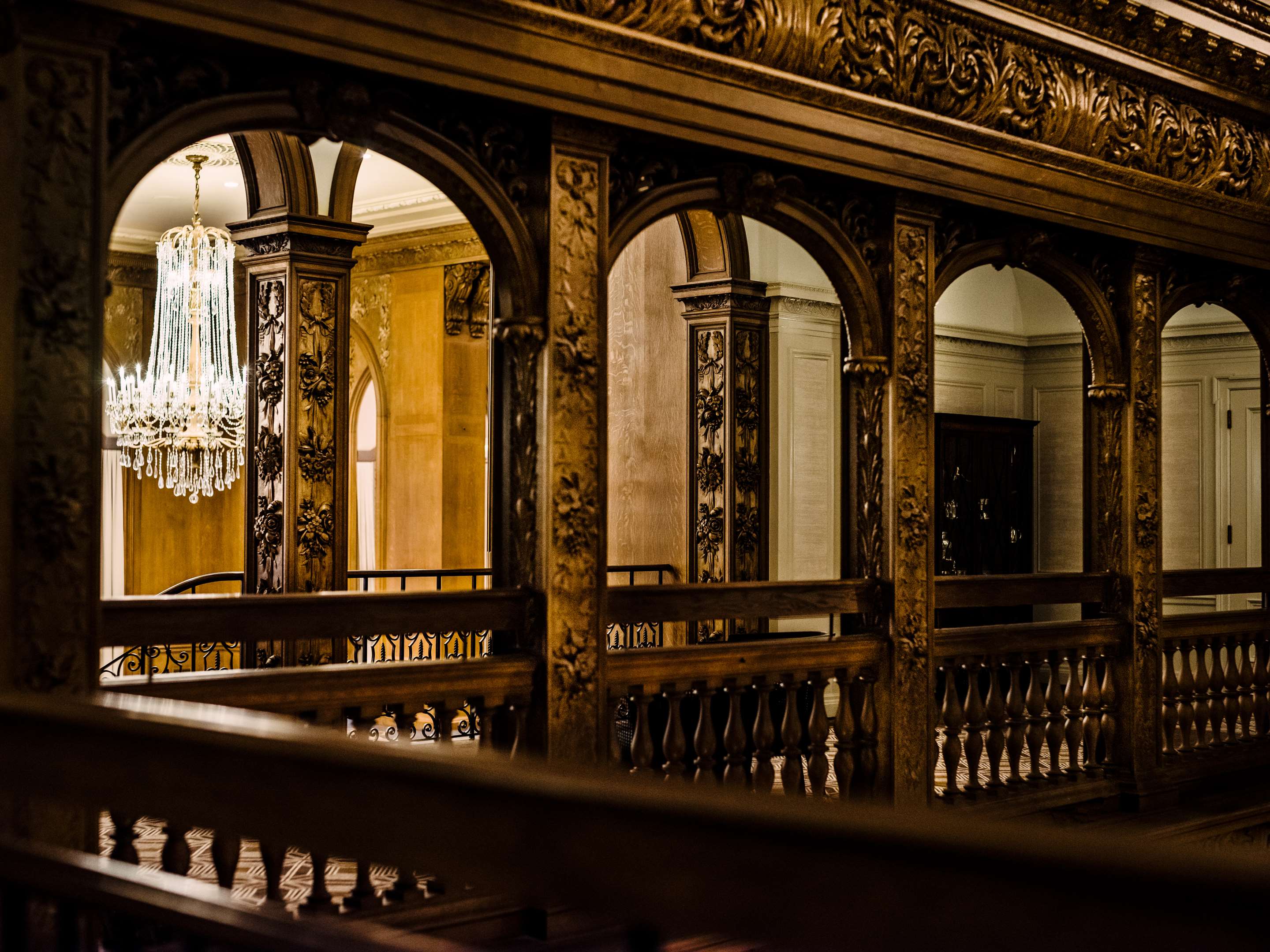 Fairmont Olympic Seattle Historic Chandeliers