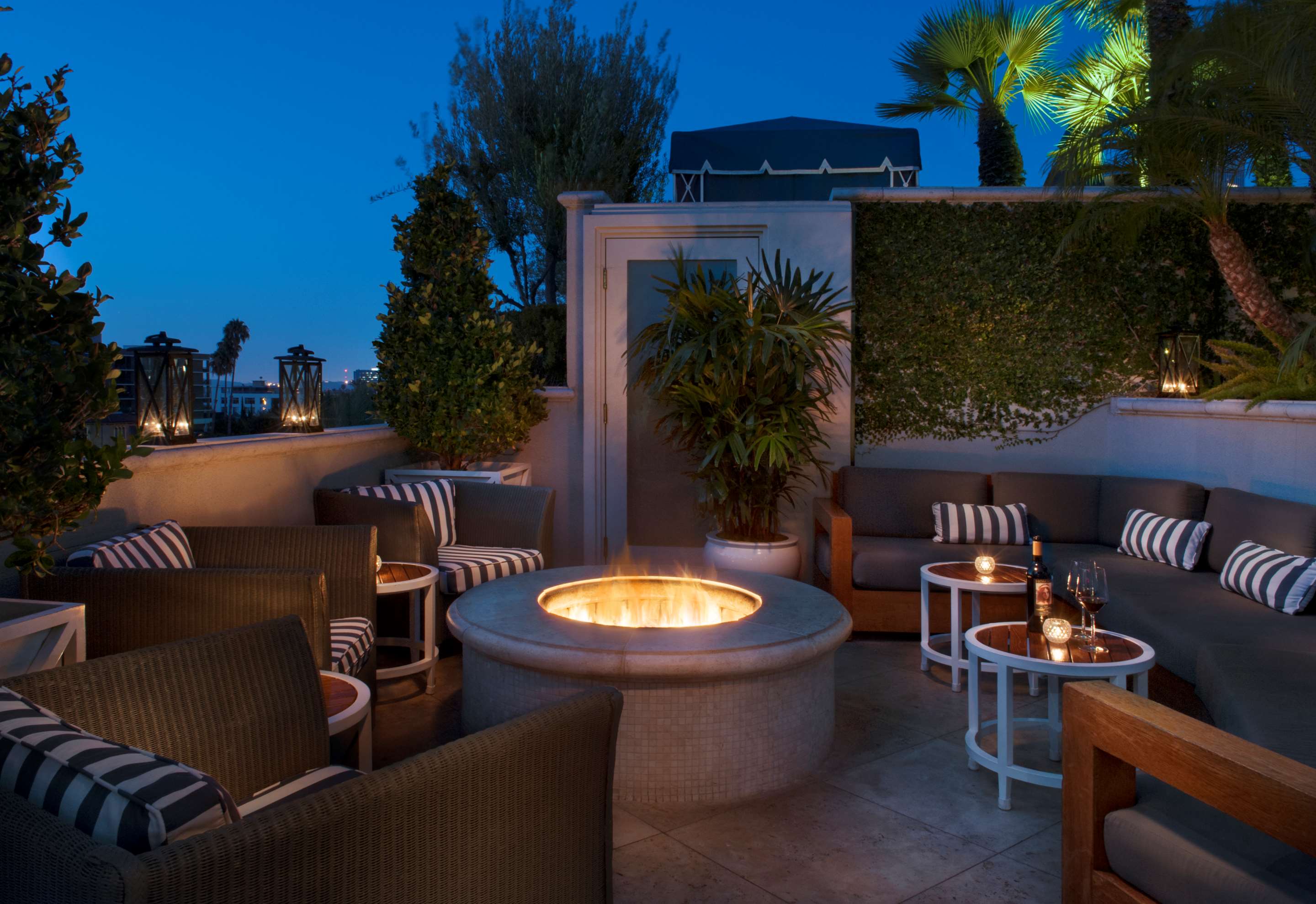 The Roof Garden Firepit