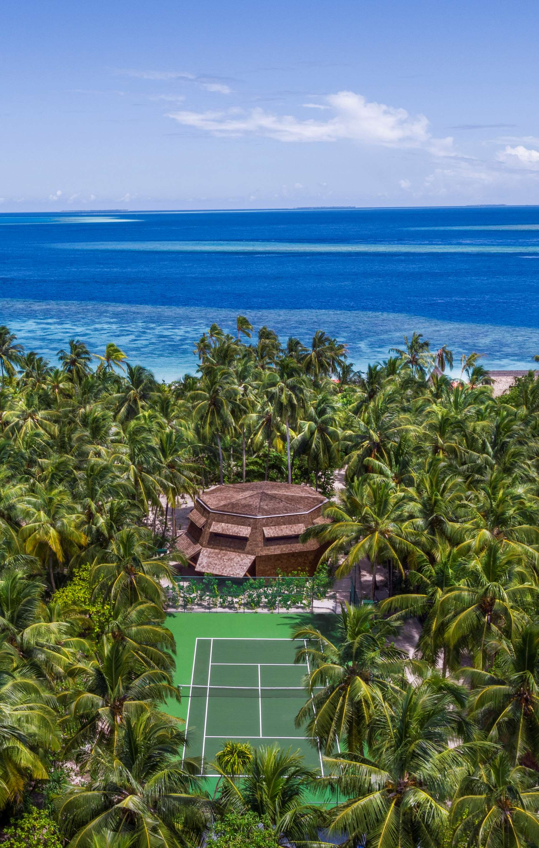 Outdoor Tennis Court