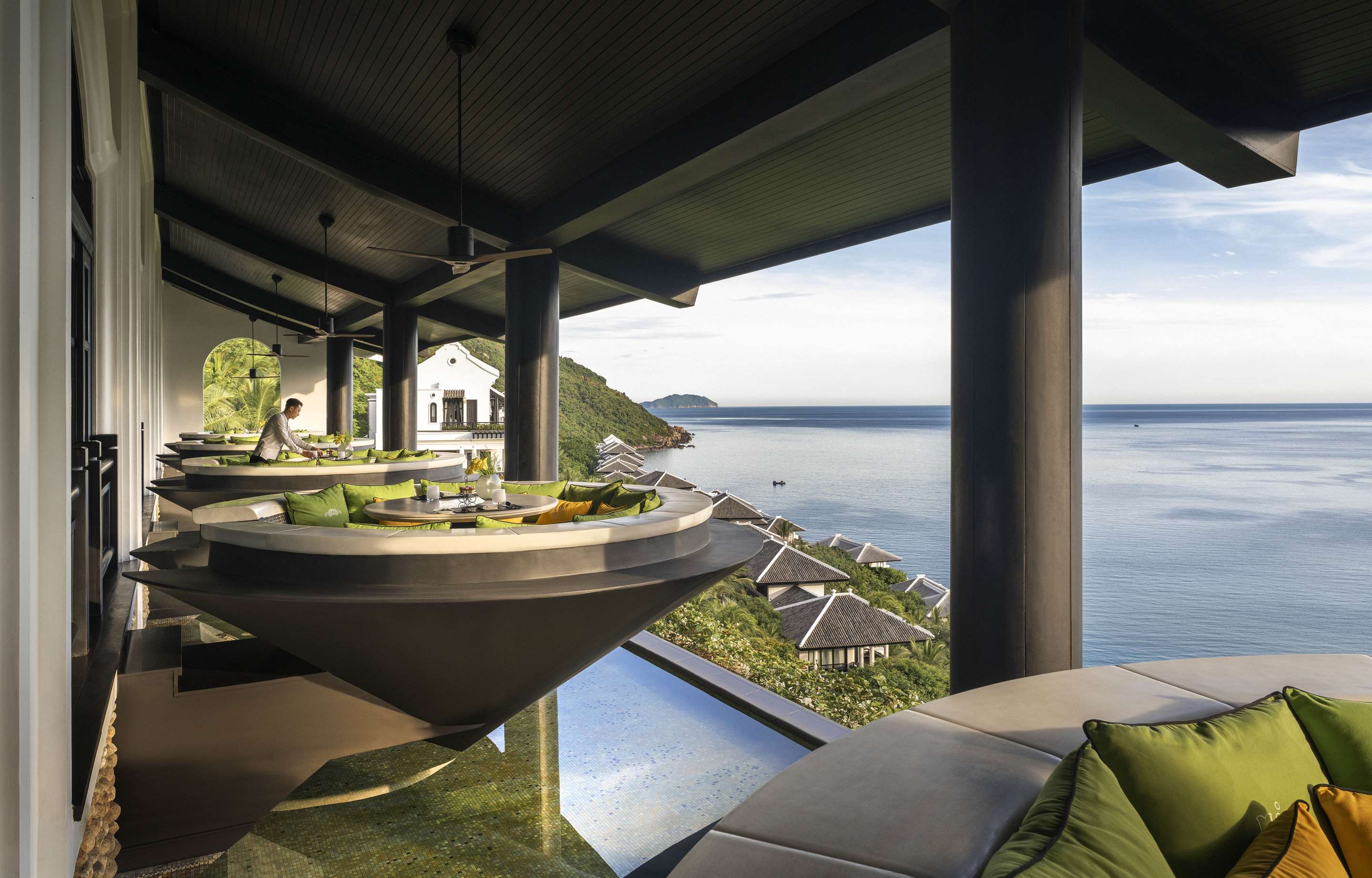 Soaring views from the Non-La tables at Citron Restaurant