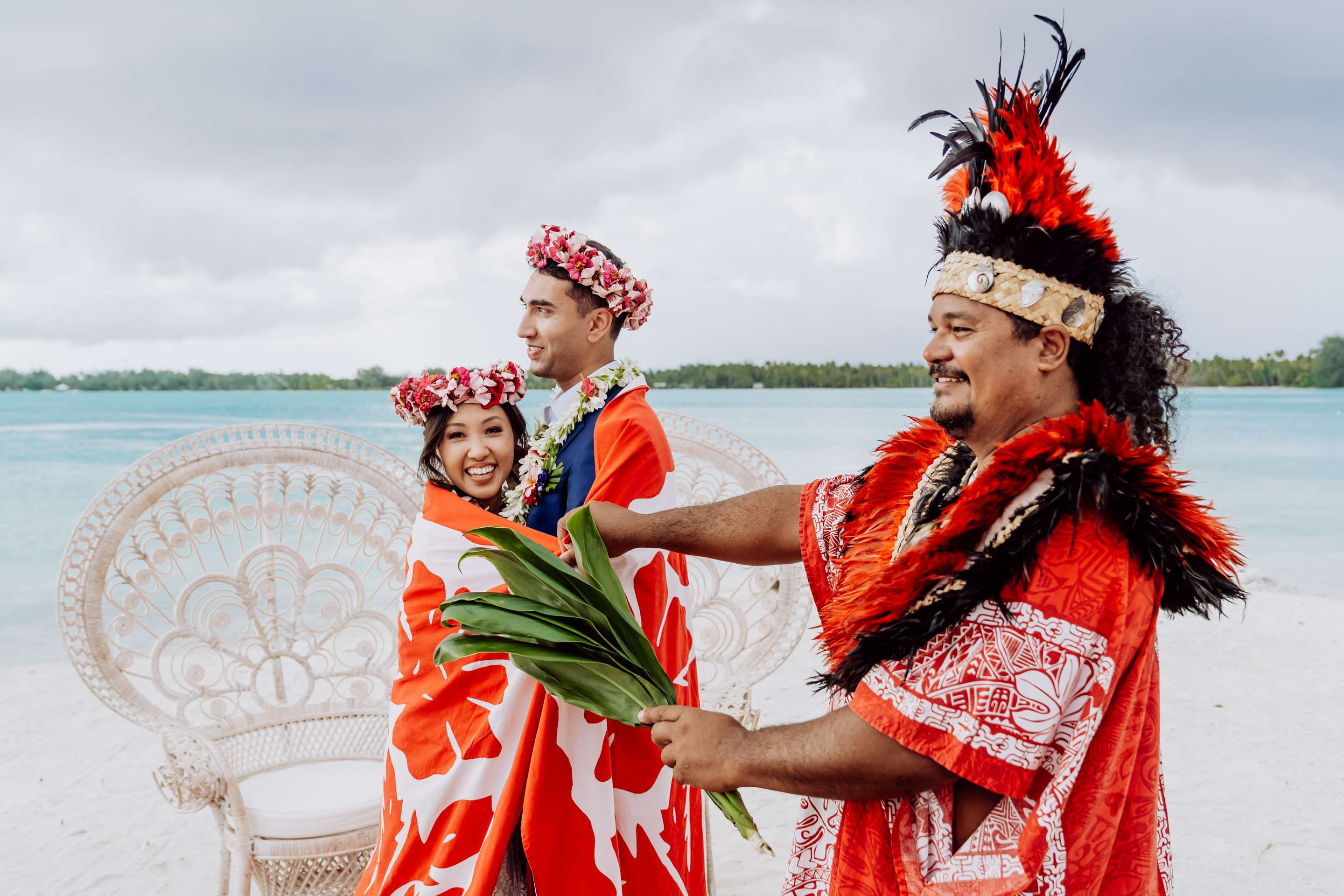 Polynesian Wedding - Main beach
