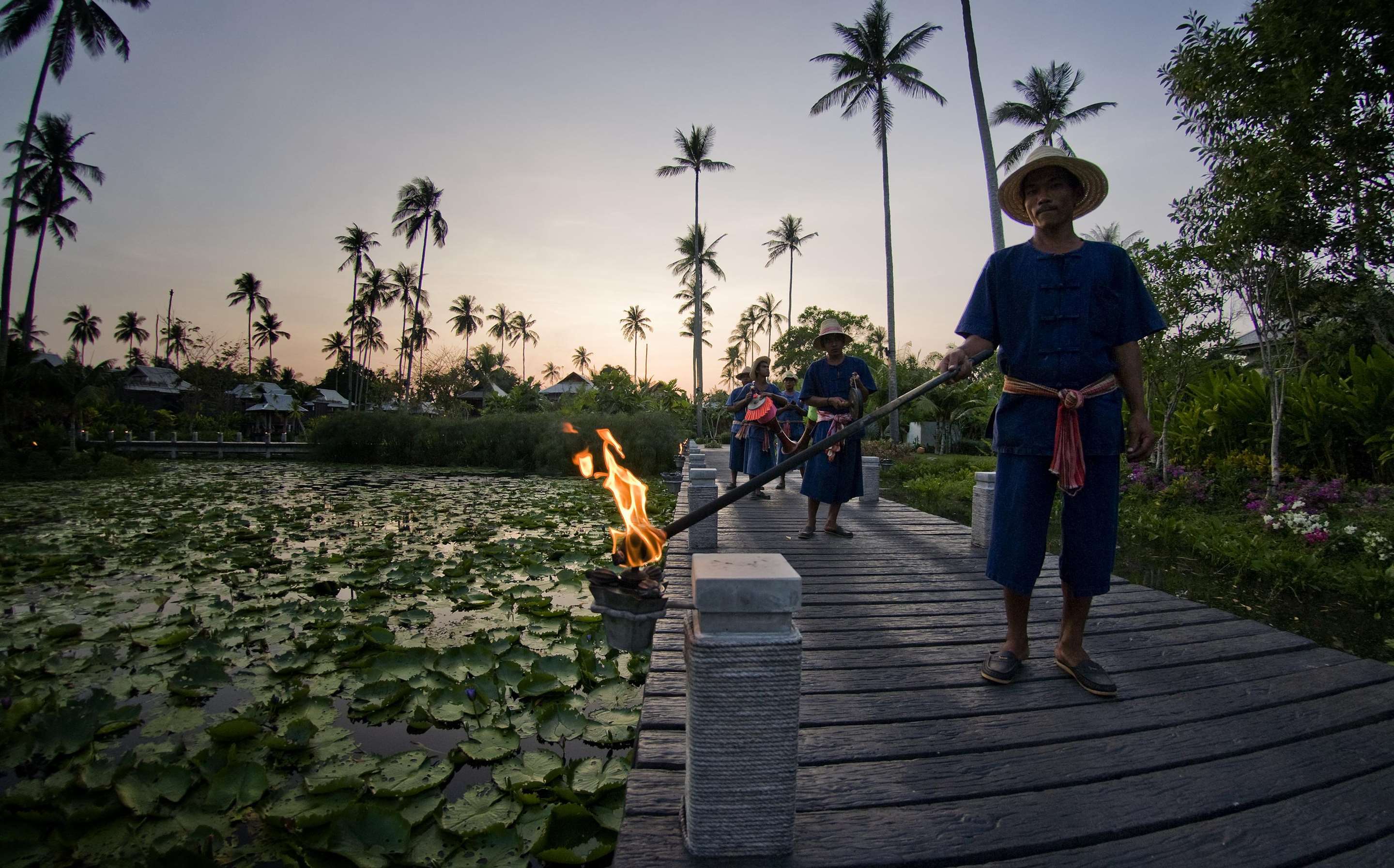 Sundown ritual ceremony
