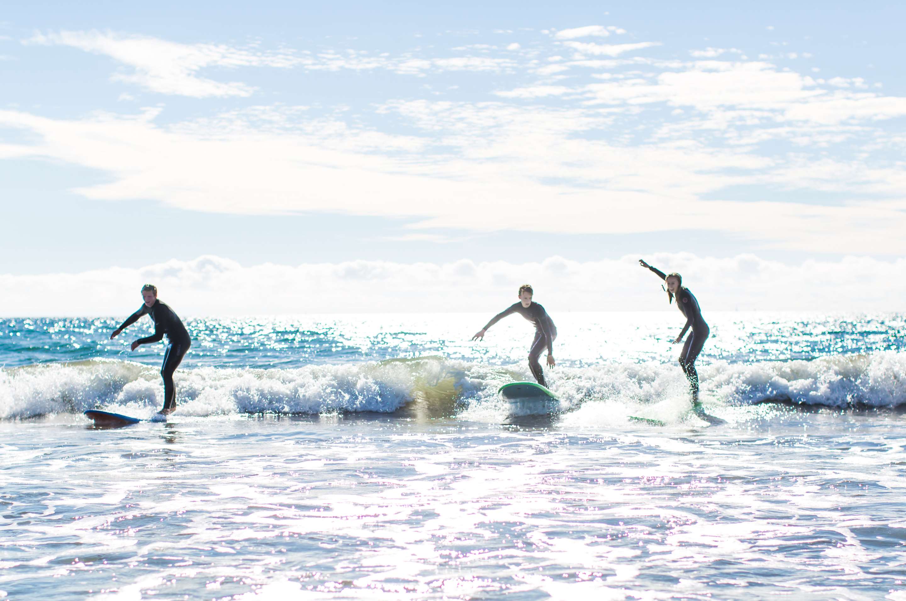 Surf Lessons at The Del