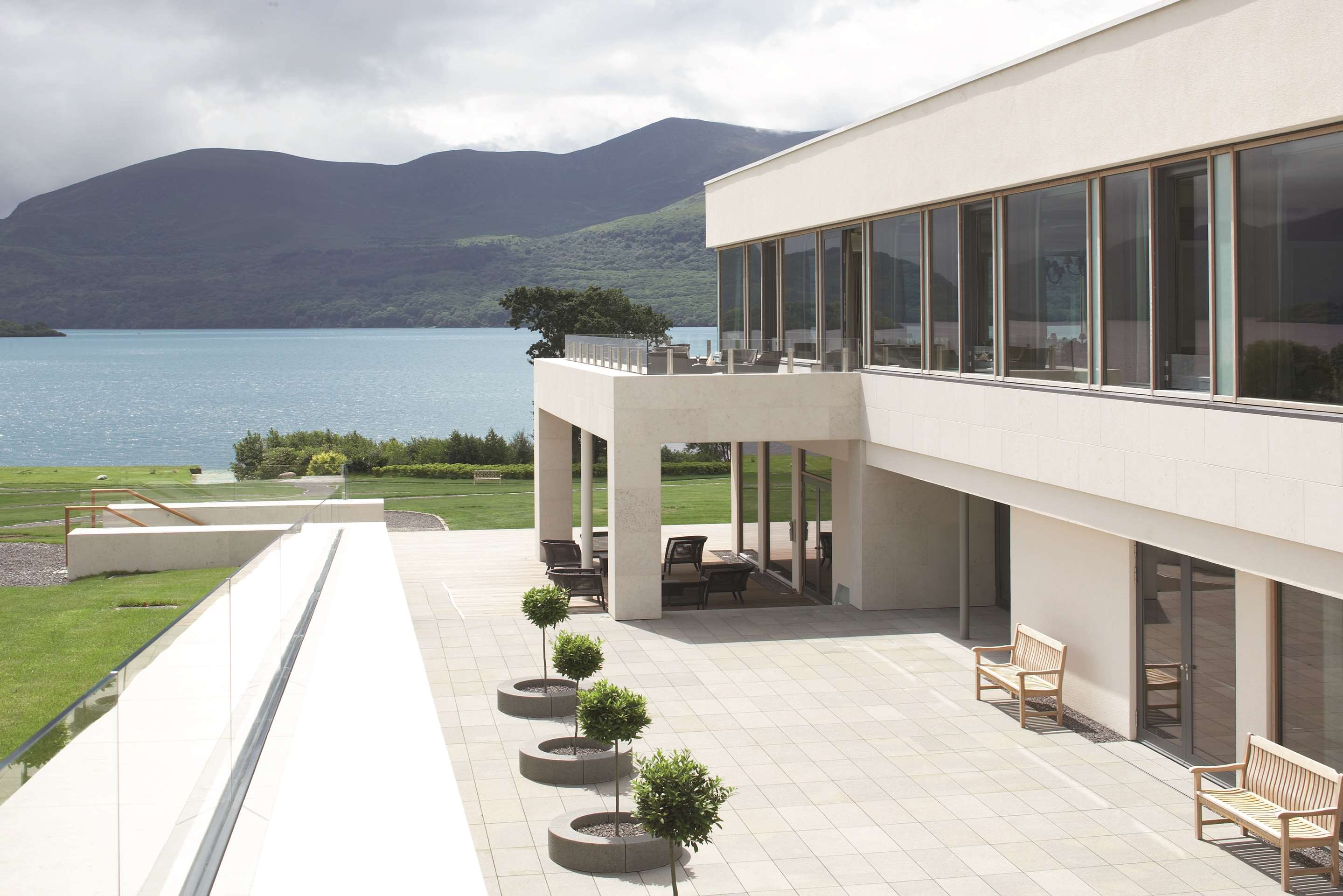 Conference Centre Terrace at The Europe Hotel & Resort