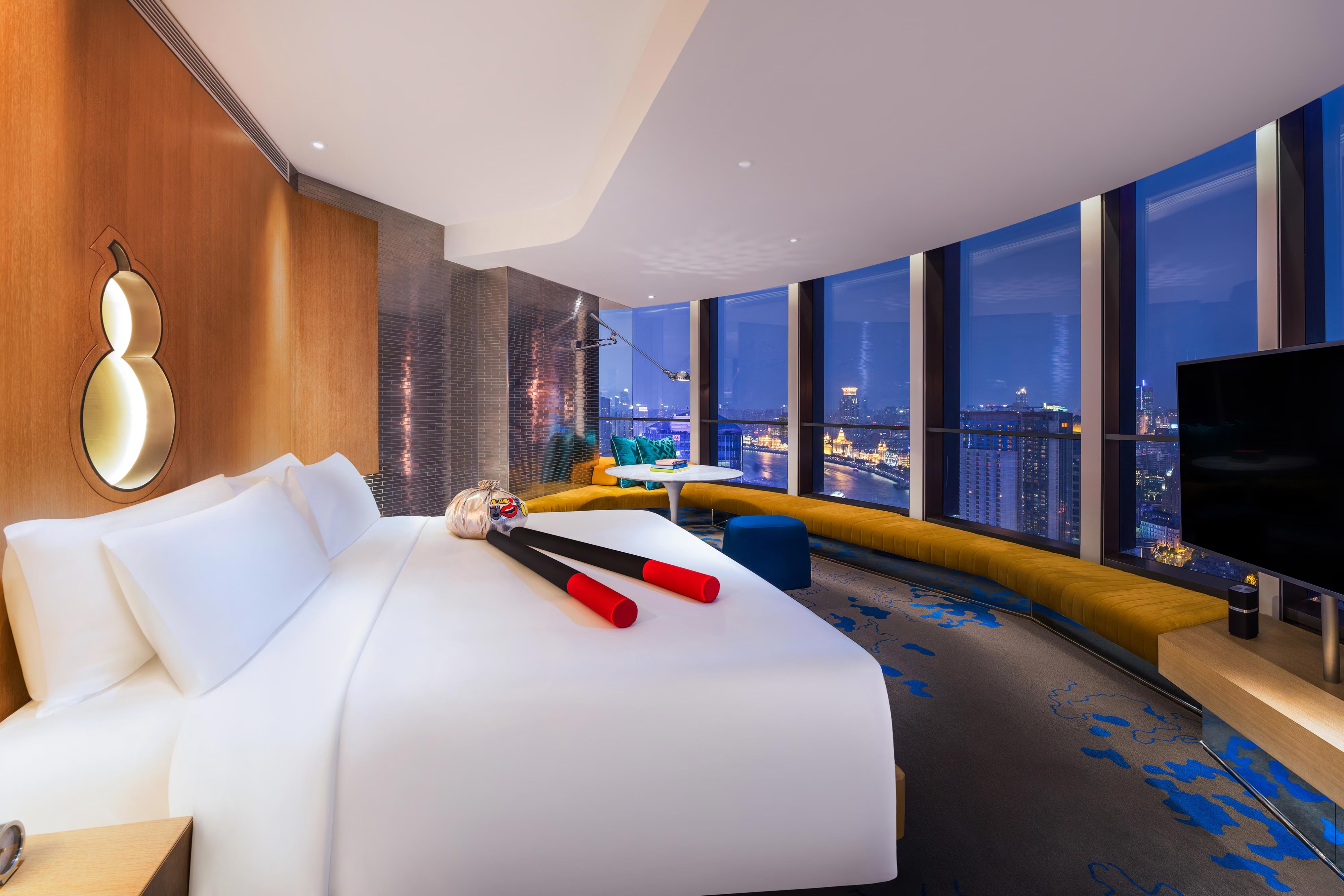 쿨 게스트룸 - 킹베드, 더 번드 뷰