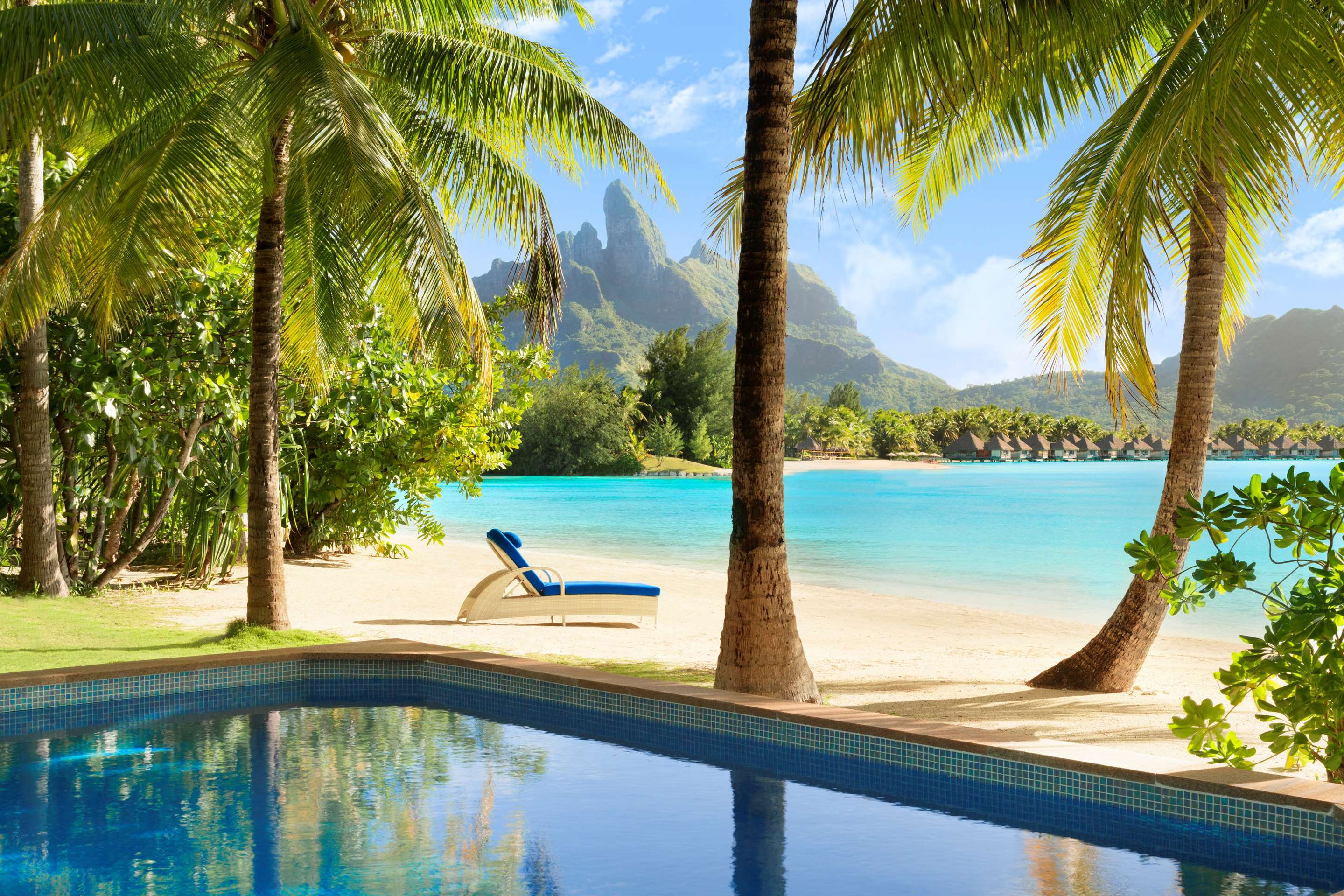 The St Regis Bora Bora Resort Beach