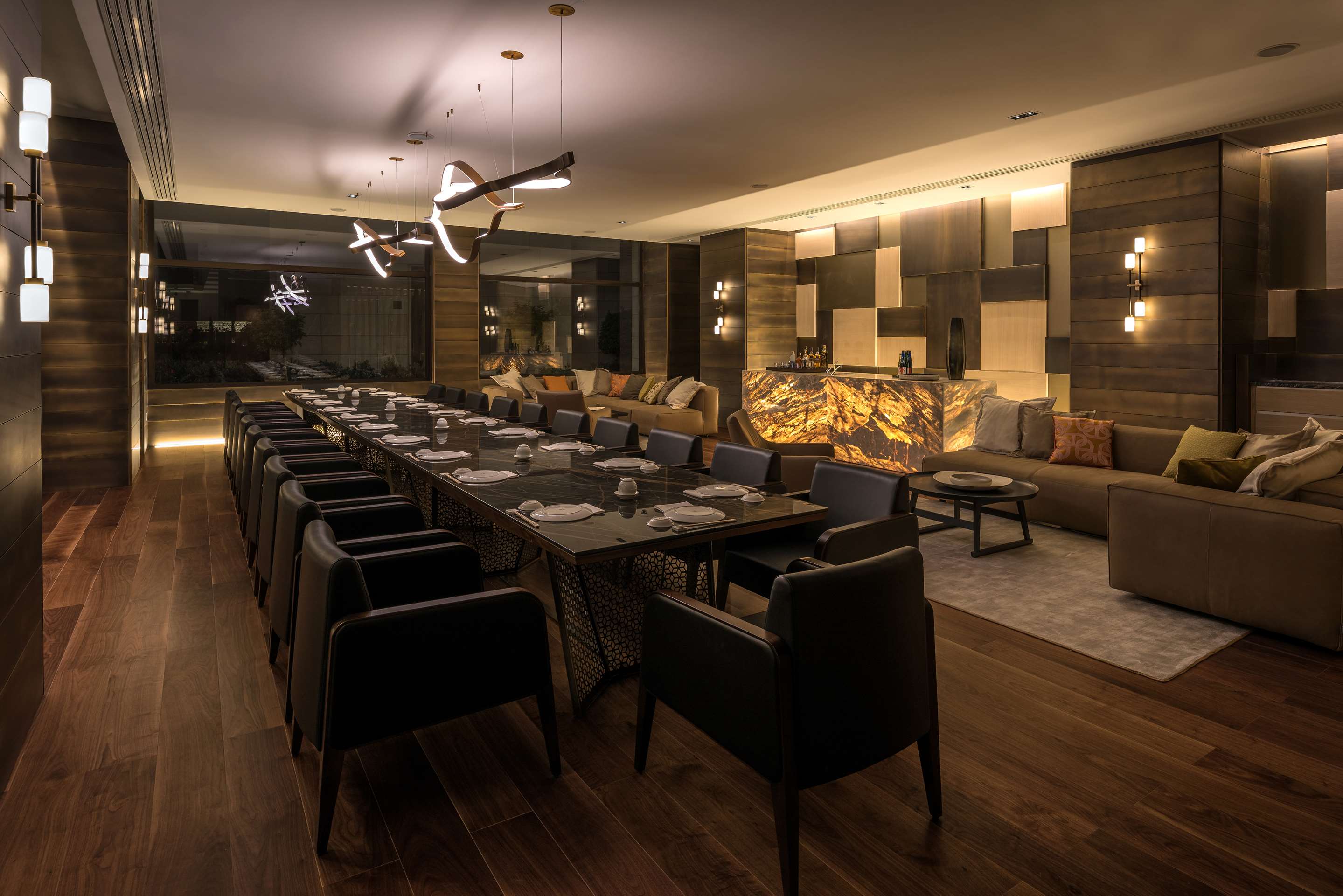 Matsuhisa Private dining room and Whisky bar