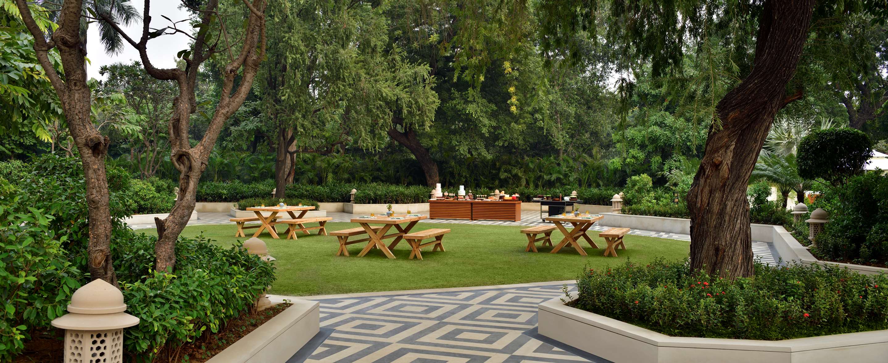 By The Garden curated experiences at The Poolside Lawns by Taj Mahal New Delhi