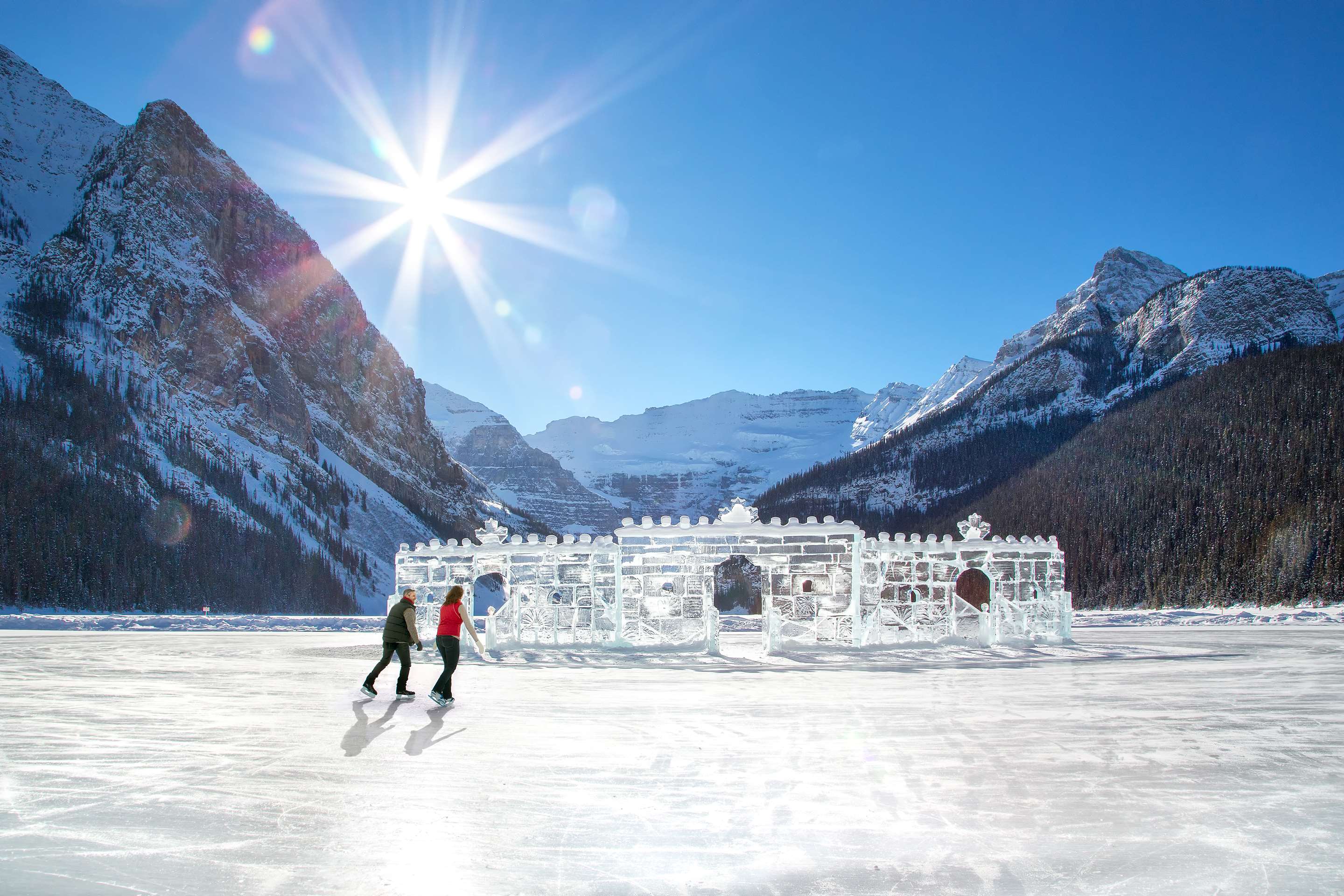 Skating Ice Castle