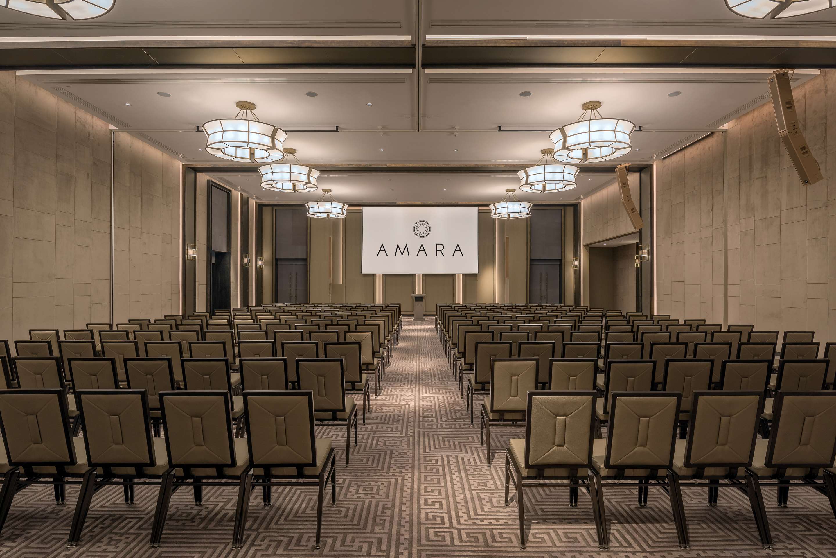 Ballroom Theater Set Up