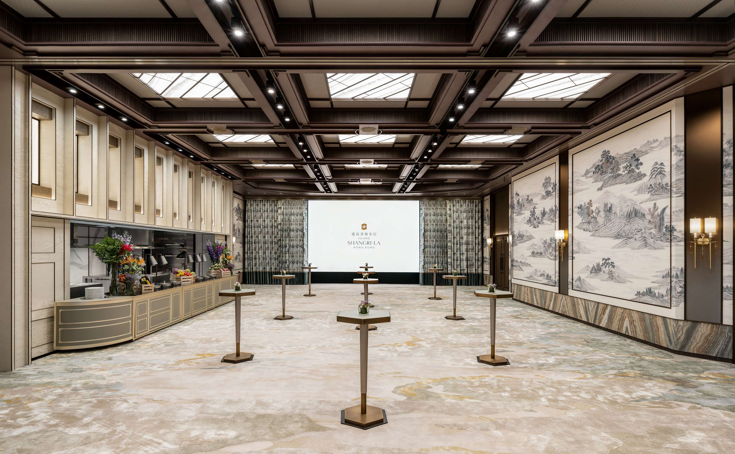 Hong Kong ISL Atrium Curtain On