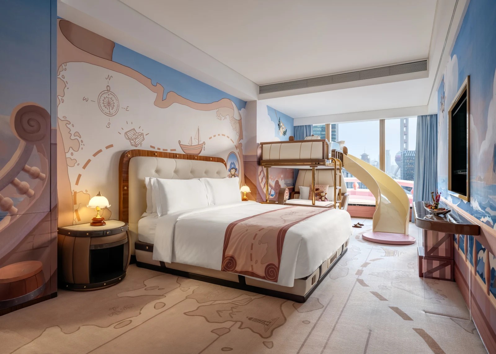 만다린 리버 테마 룸 킹