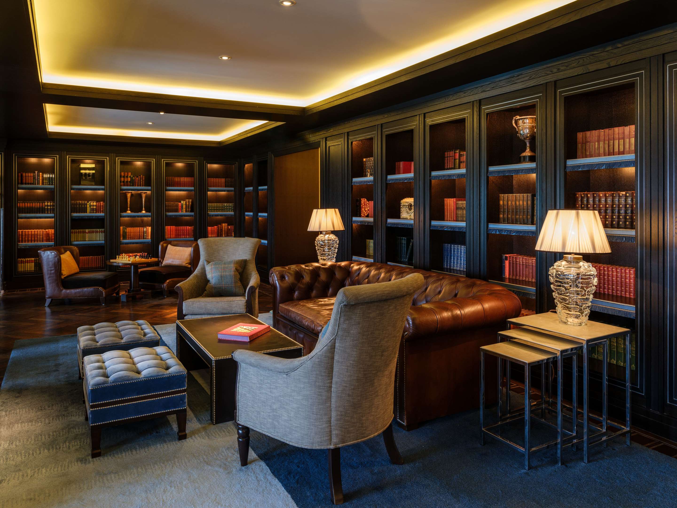 The Library at The Europe Hotel & Resort