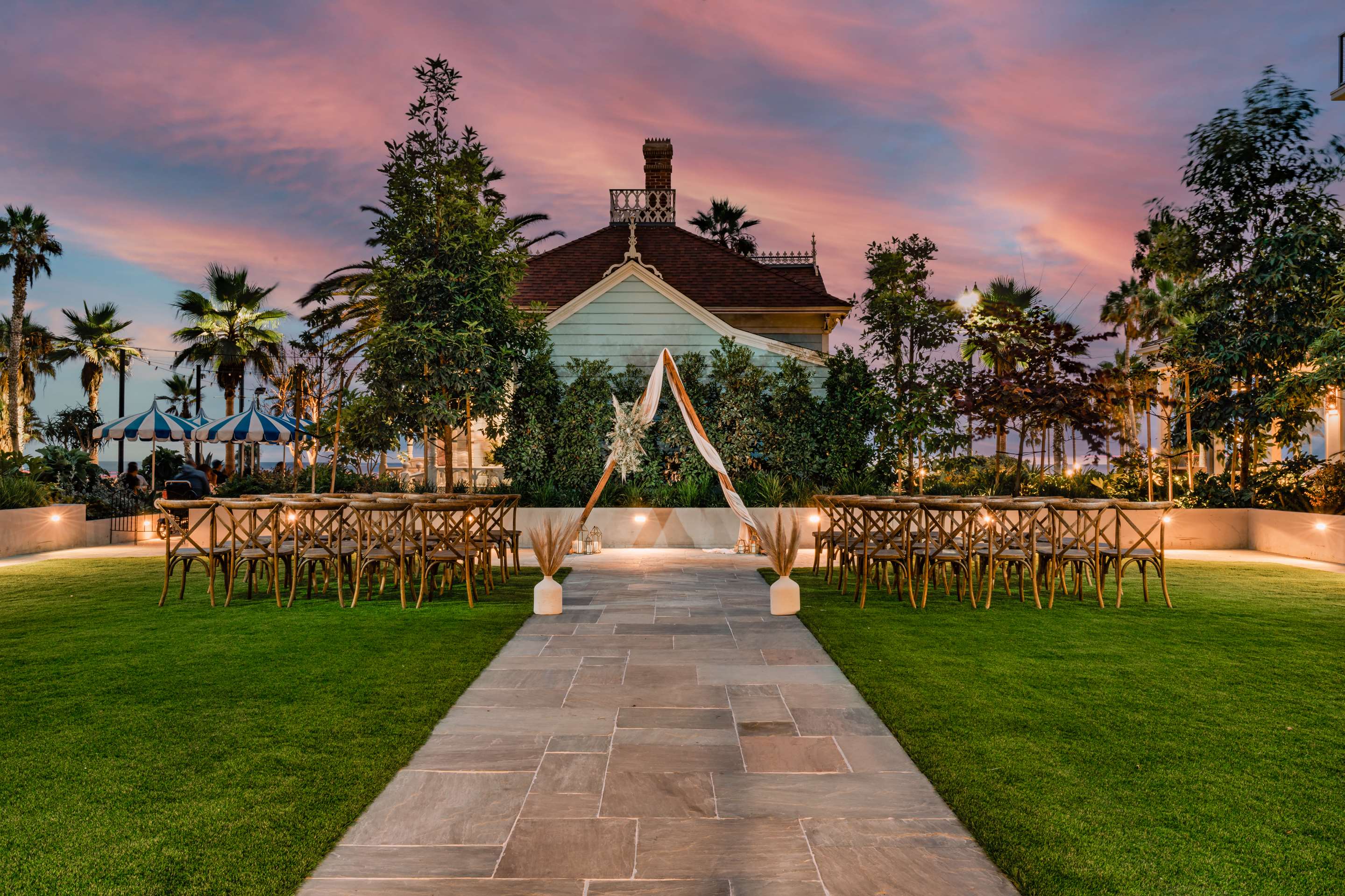 Pacific Garden Wedding