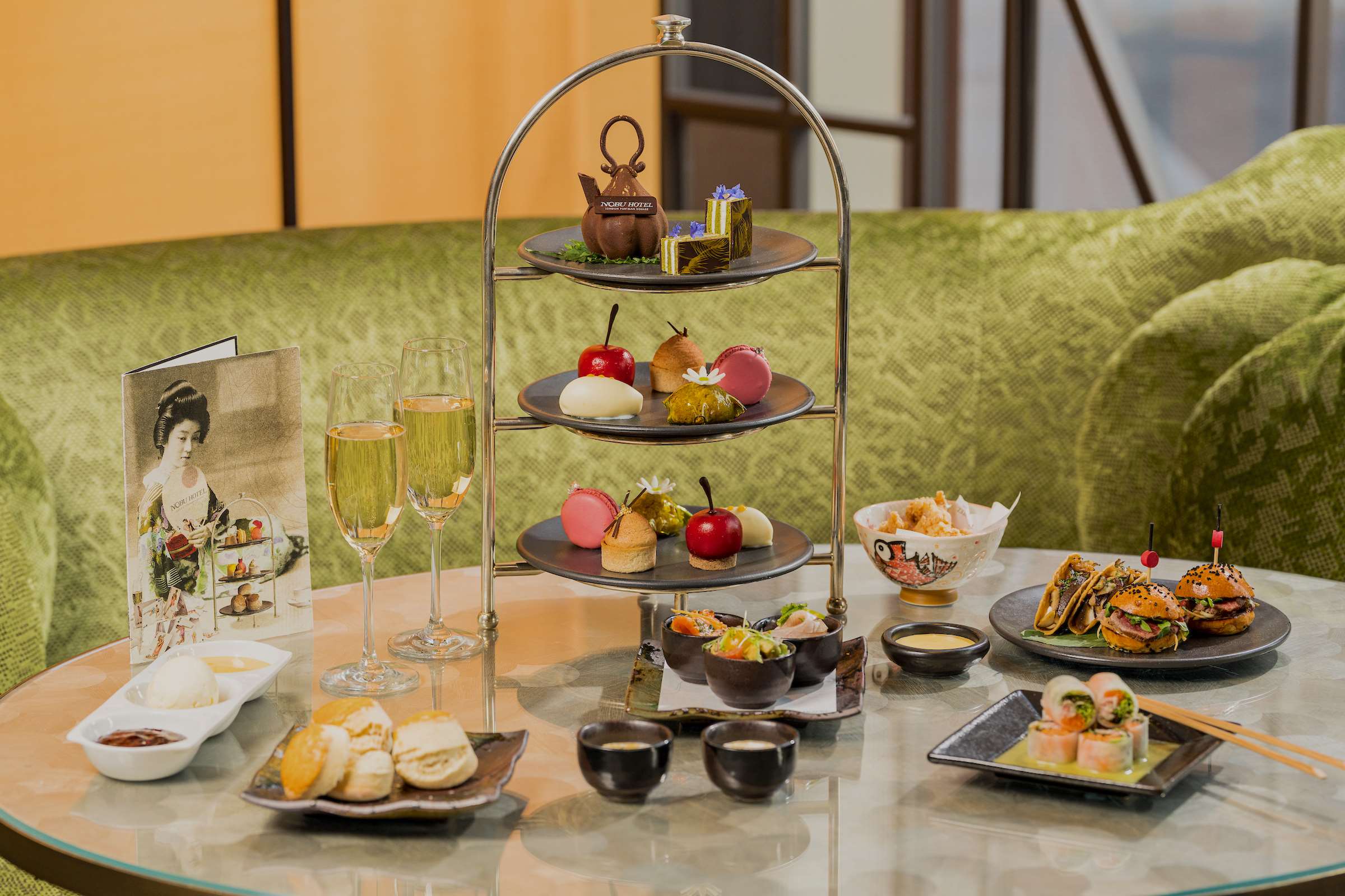 Nobu Afternoon Tea at The Lounge