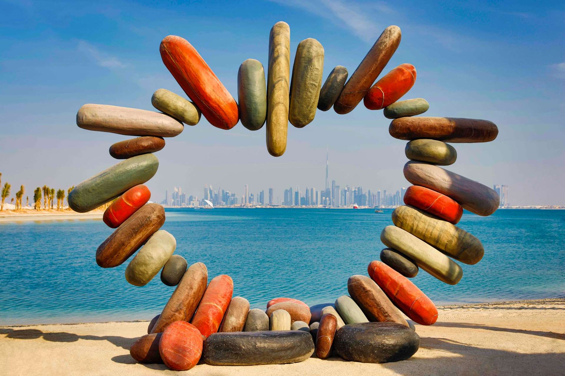 Anantara World Islands Dubai Exterior View Rock Heart Formation x