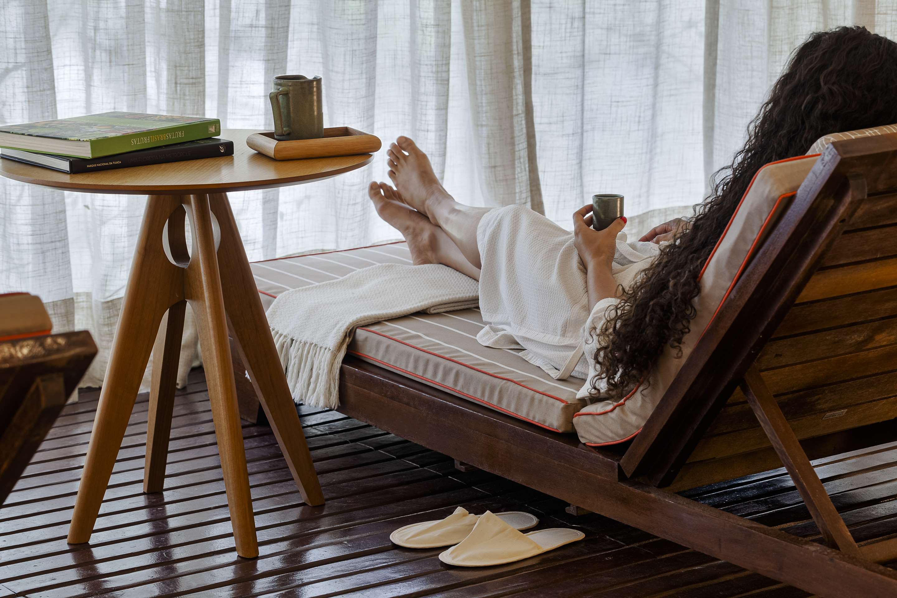 Waiting room at Le Spa